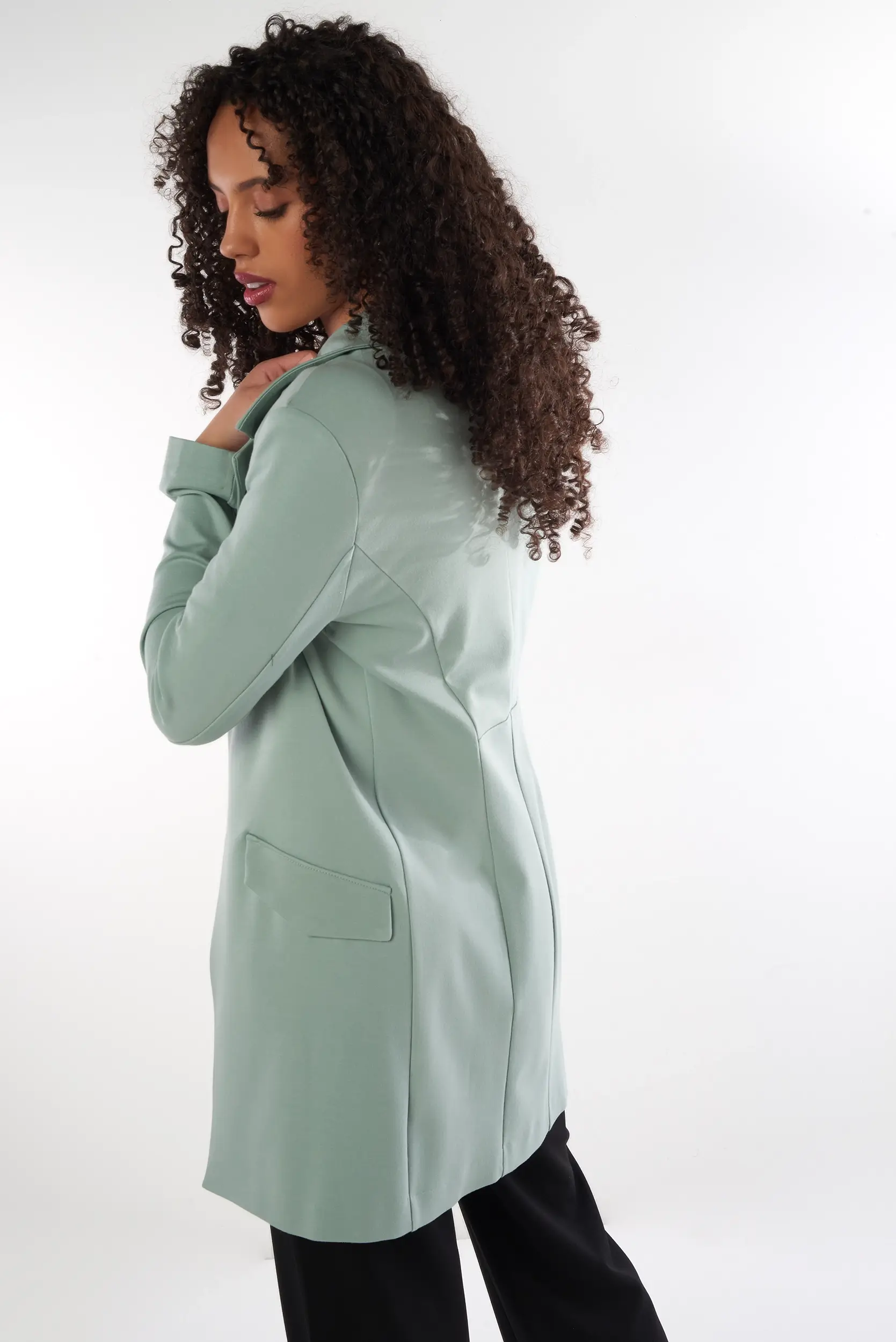 Veston long pour femme - MOORA - (R-A3) - Image 17