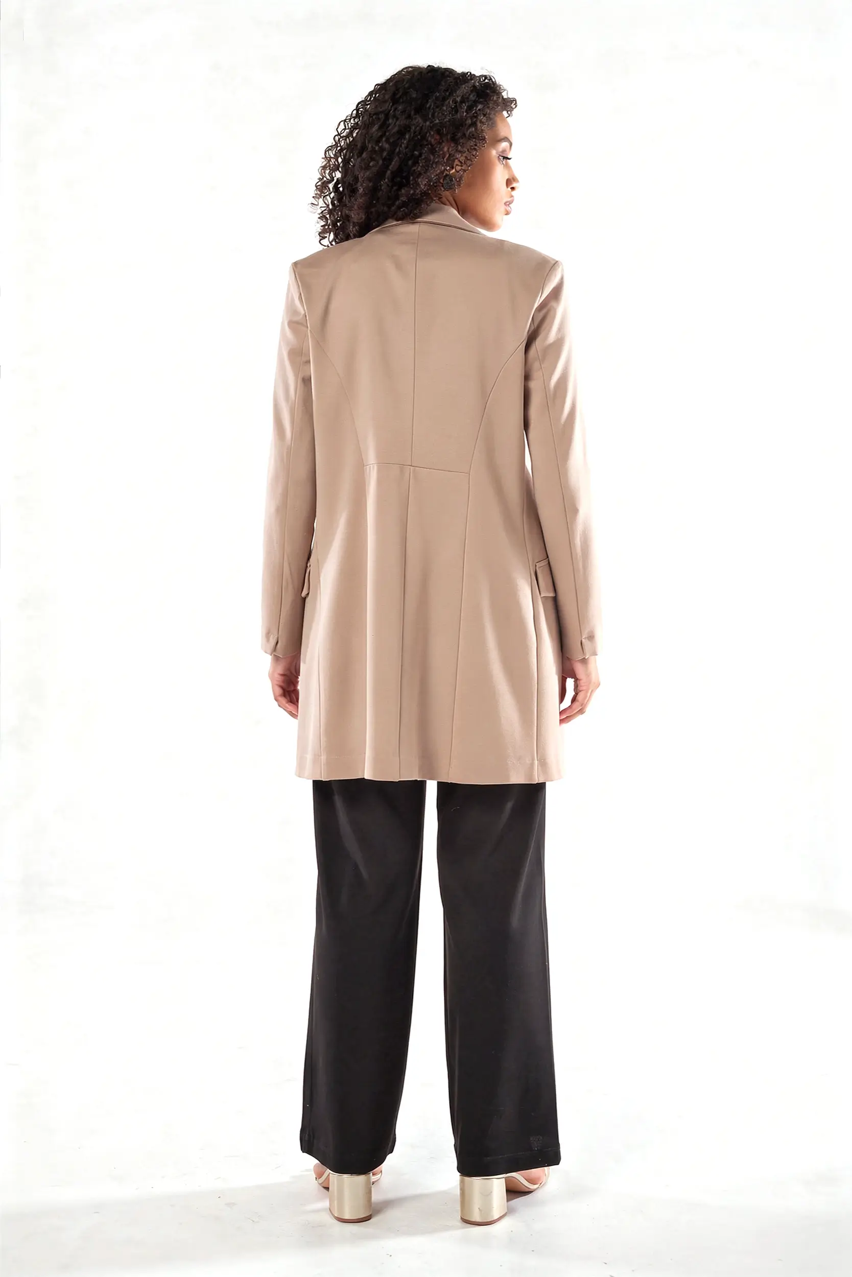 Veston long pour femme - MOORA - (R-A3) - Image 27