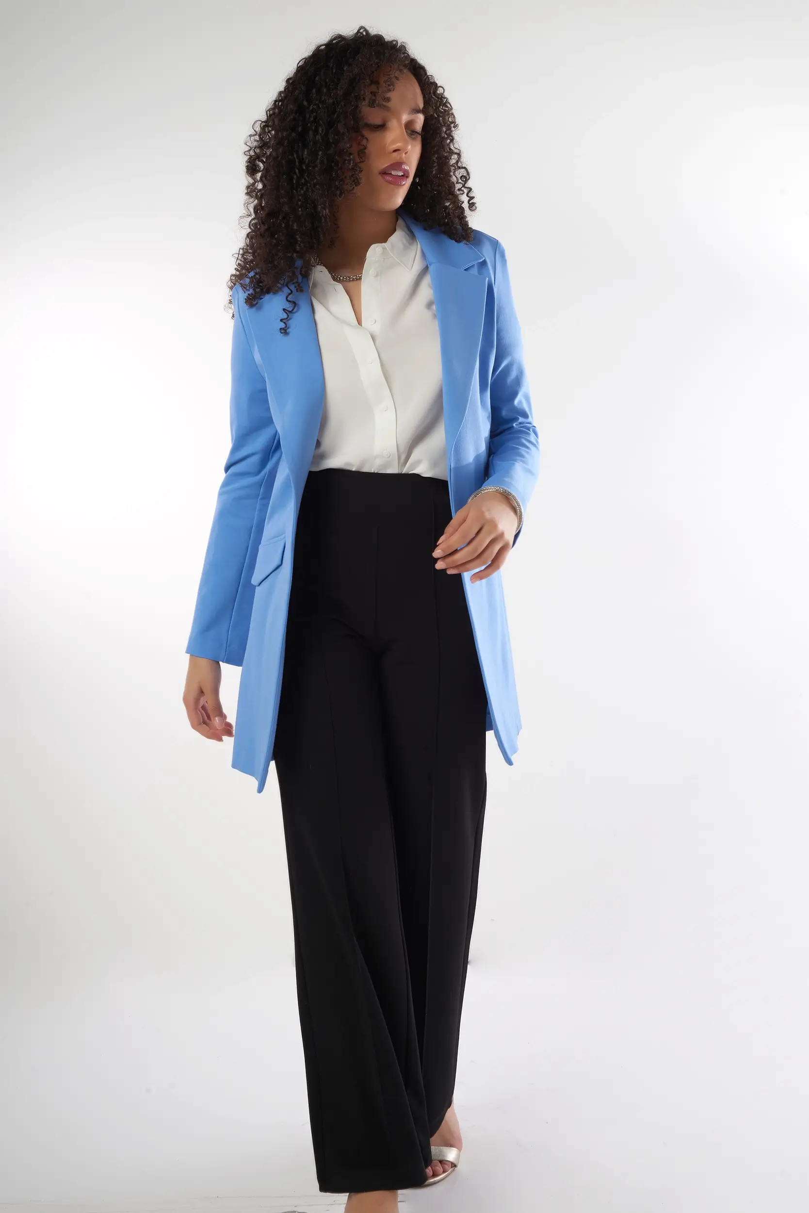 Veston long pour femme - MOORA - (R-A3) - Image 4