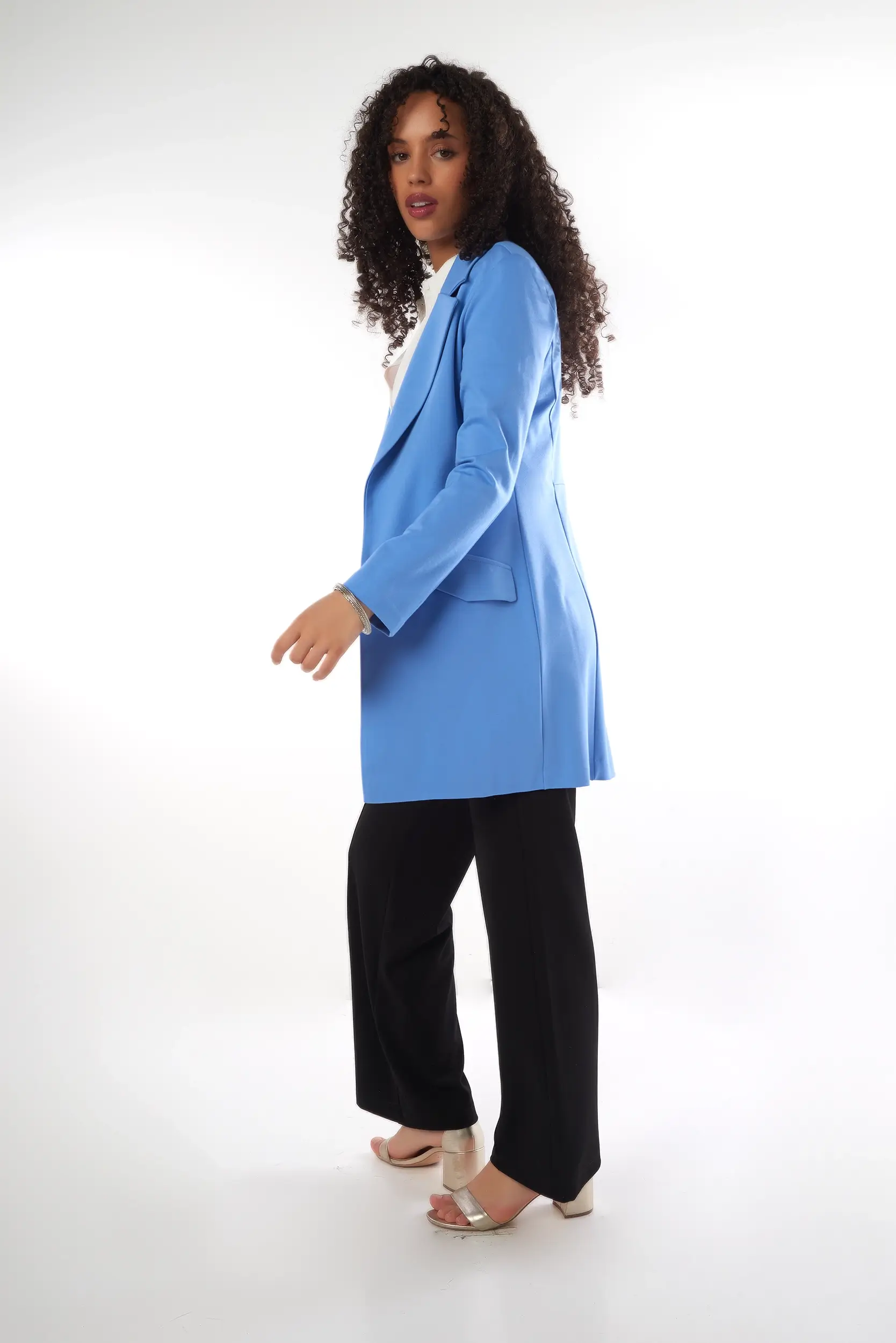 Veston long pour femme - MOORA - (R-A3) - Image 5
