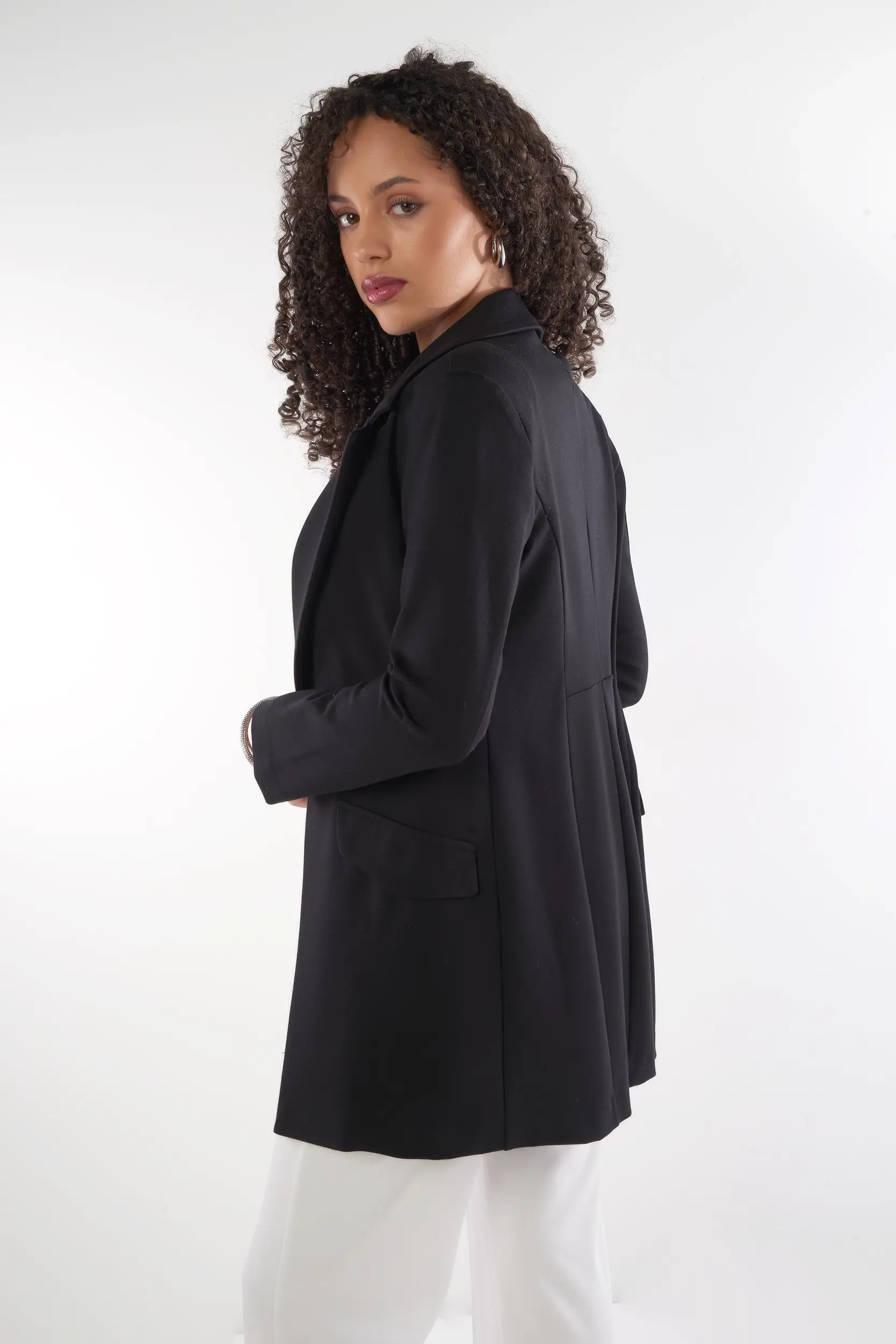 Veston long pour femme - MOORA - (R-A3) - Image 9