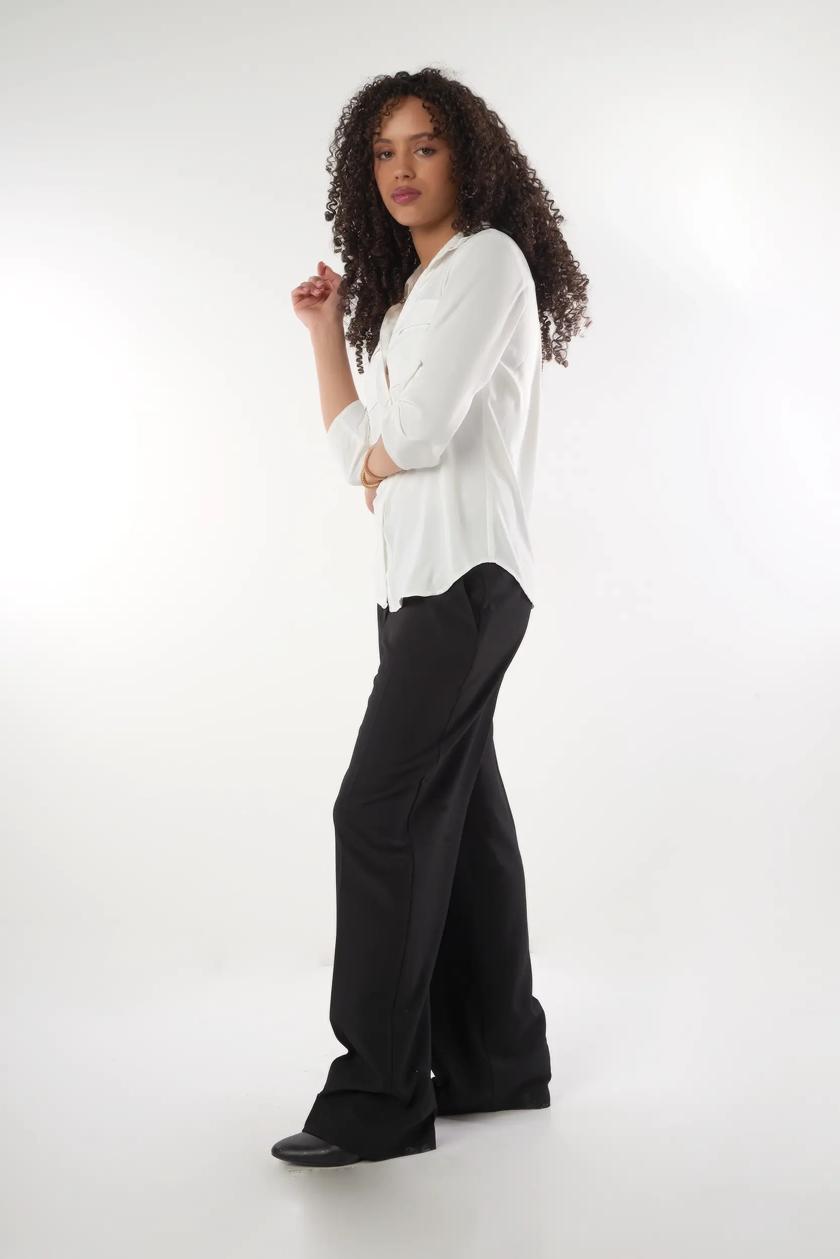 Blouse à Manches trois-quarts - PINOTSOLID2 - (R-B9) - Image 12