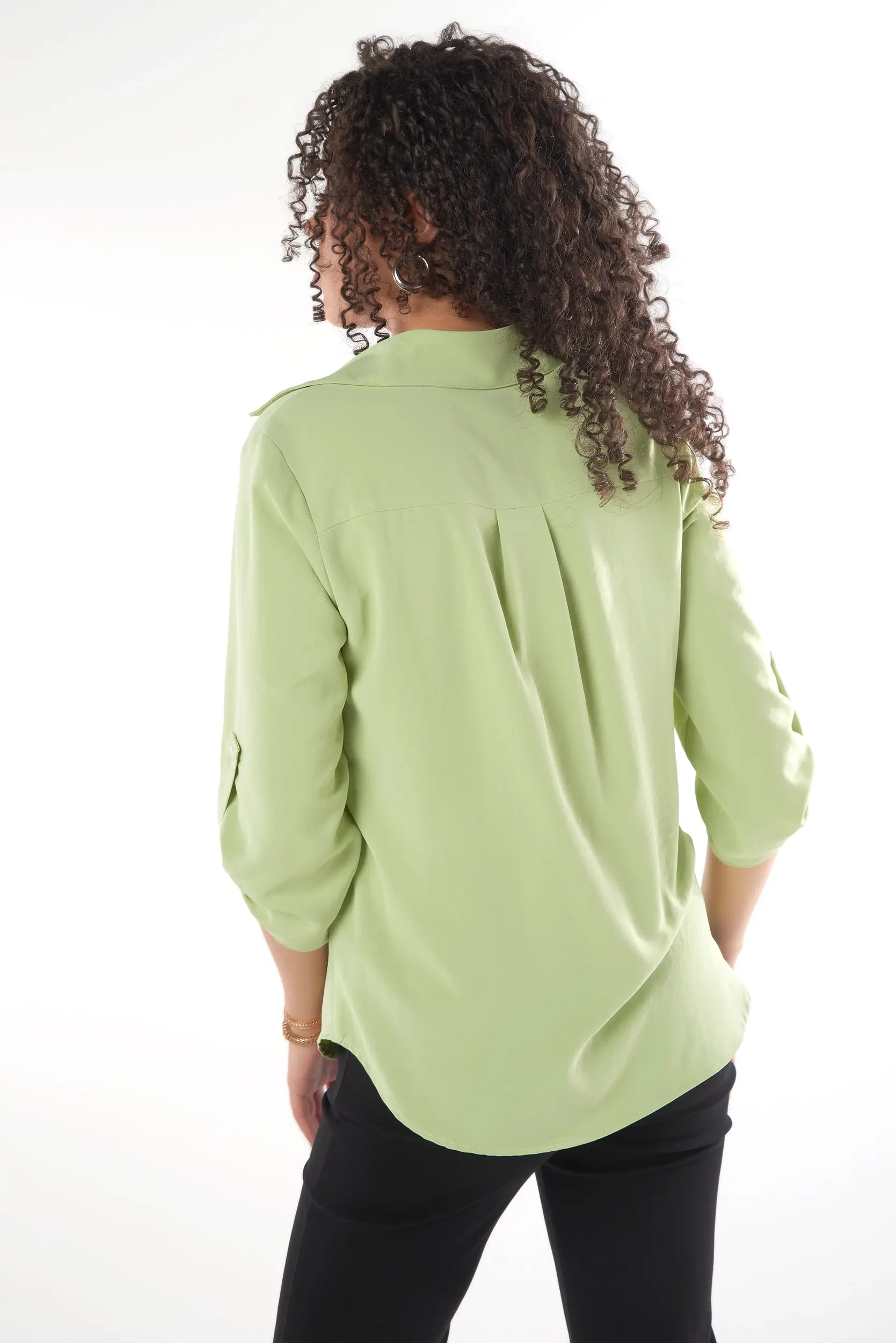 Blouse à Manches trois-quarts - PINOTSOLID2 - (R-B9) - Image 16