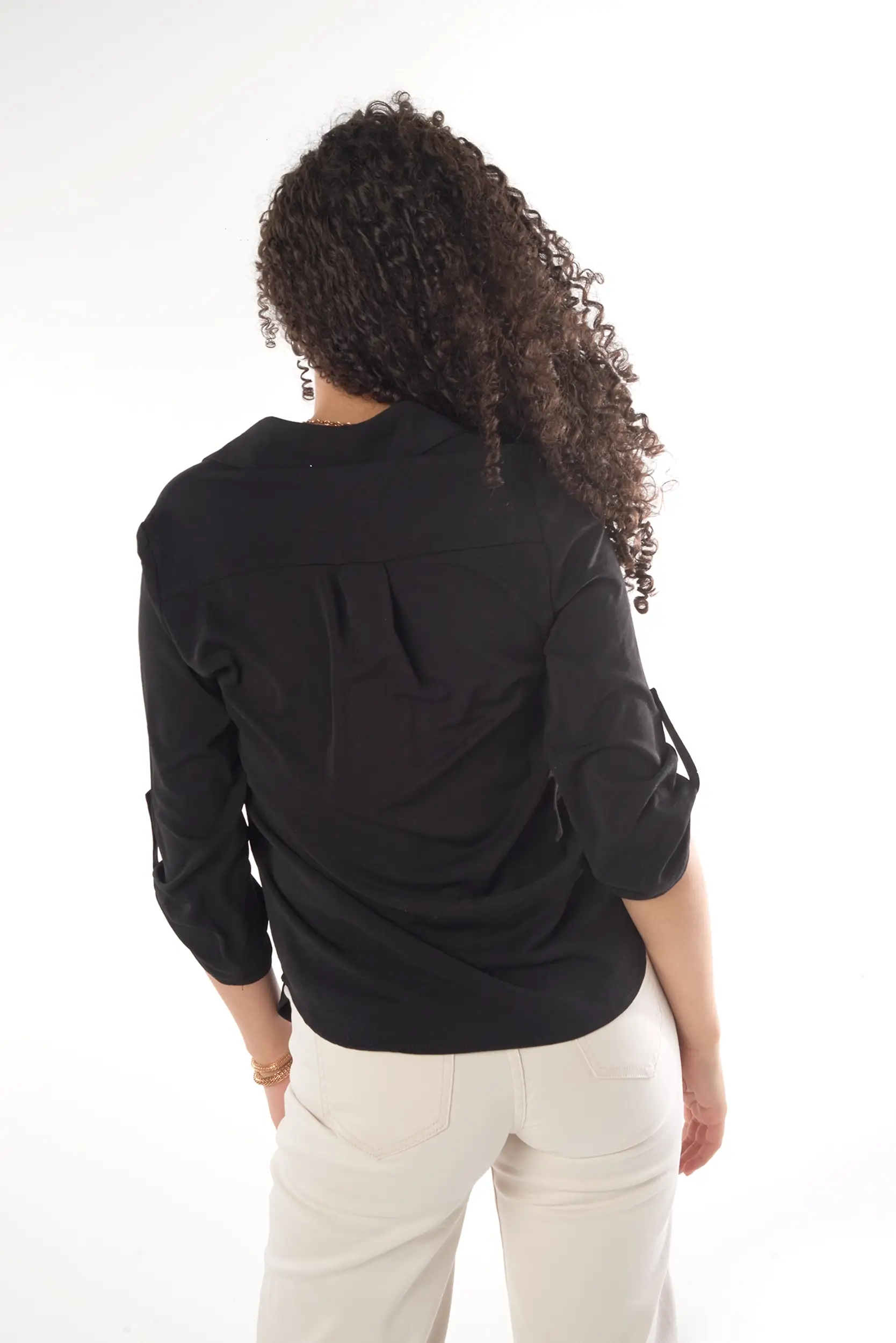 Blouse à Manches trois-quarts - PINOTSOLID2 - (R-B9) - Image 23