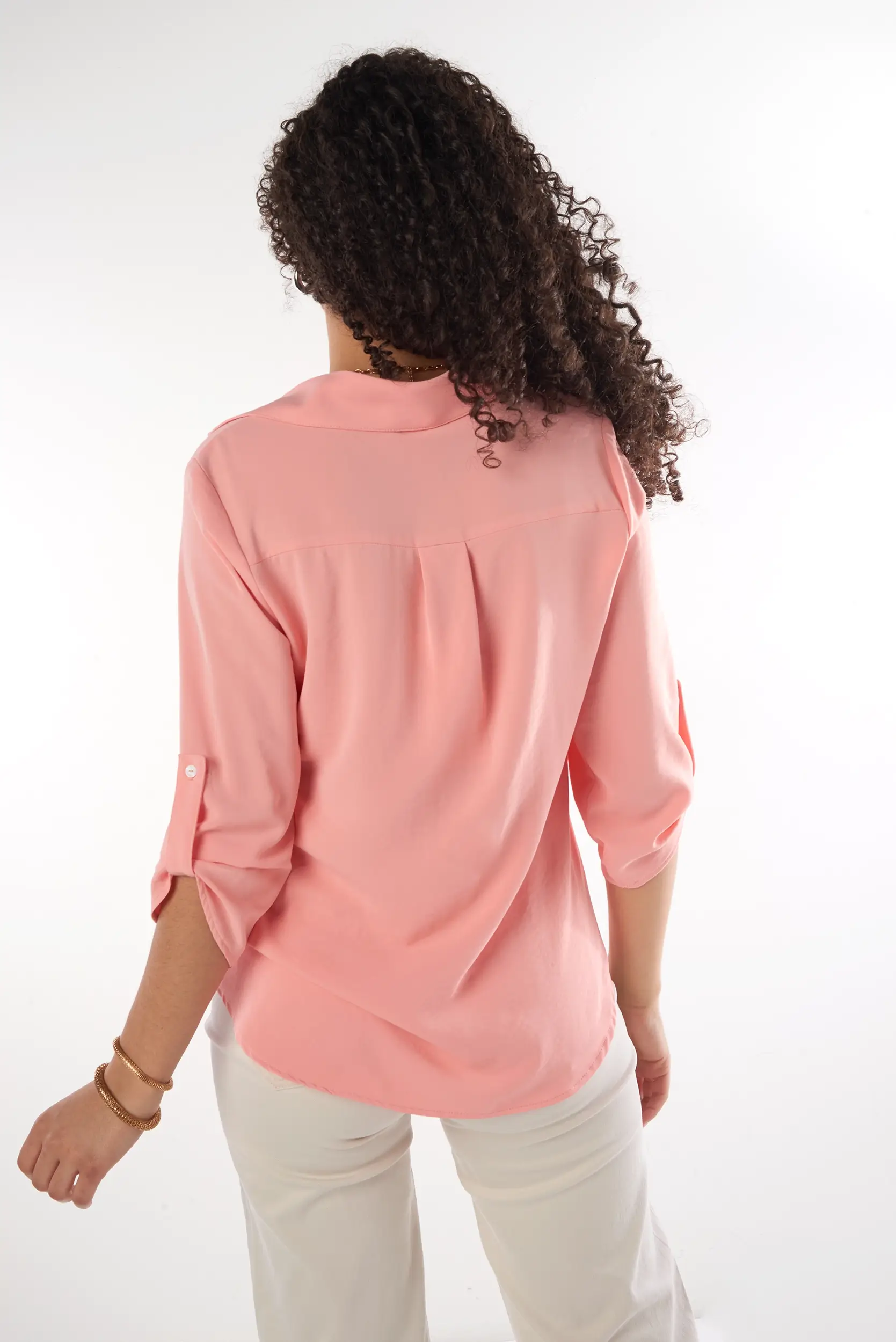 Blouse à Manches trois-quarts - PINOTSOLID2 - (R-B9) - Image 3