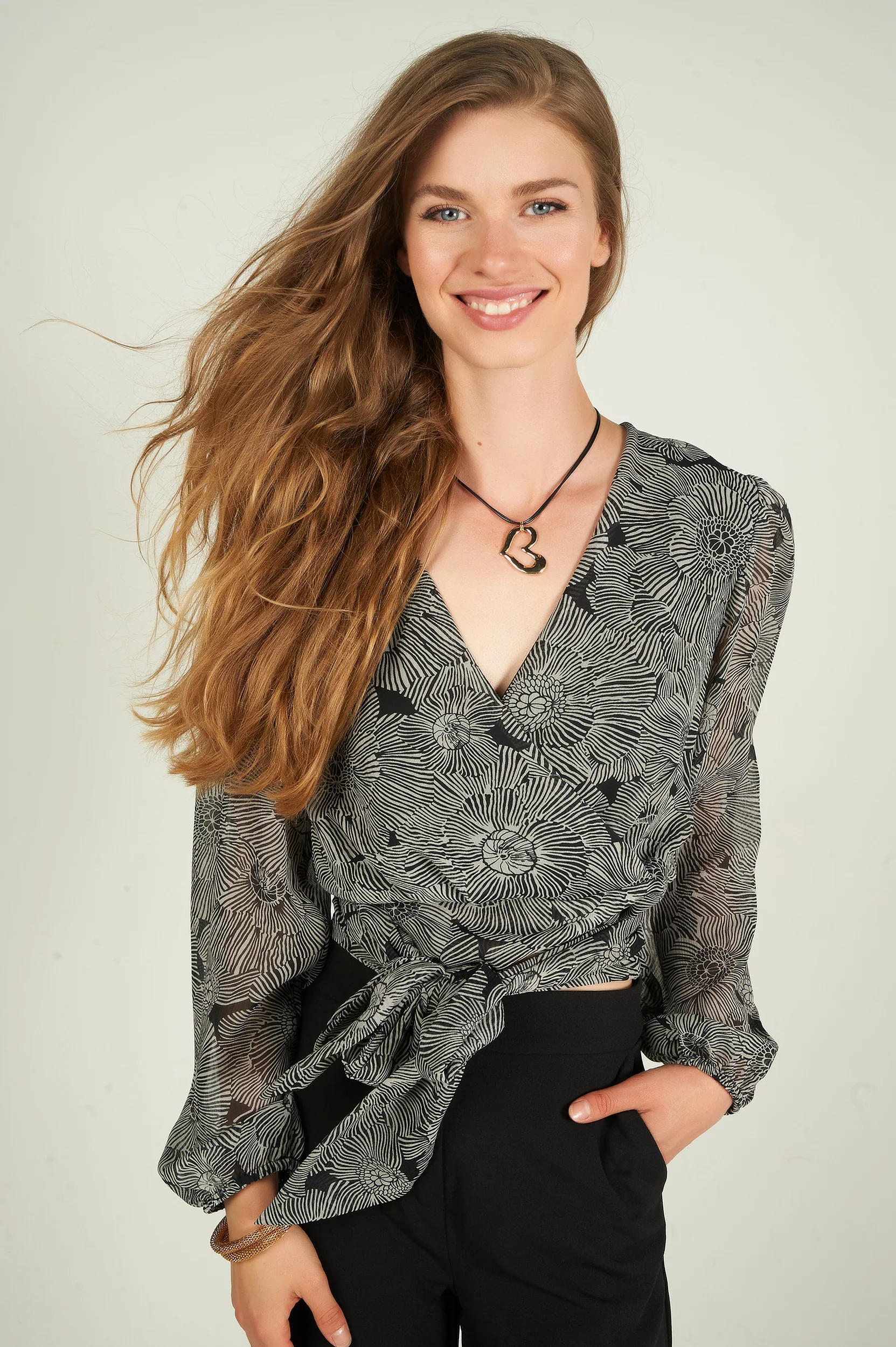 Haut court en chiffon - SEKI - (R-A6) - Image 9