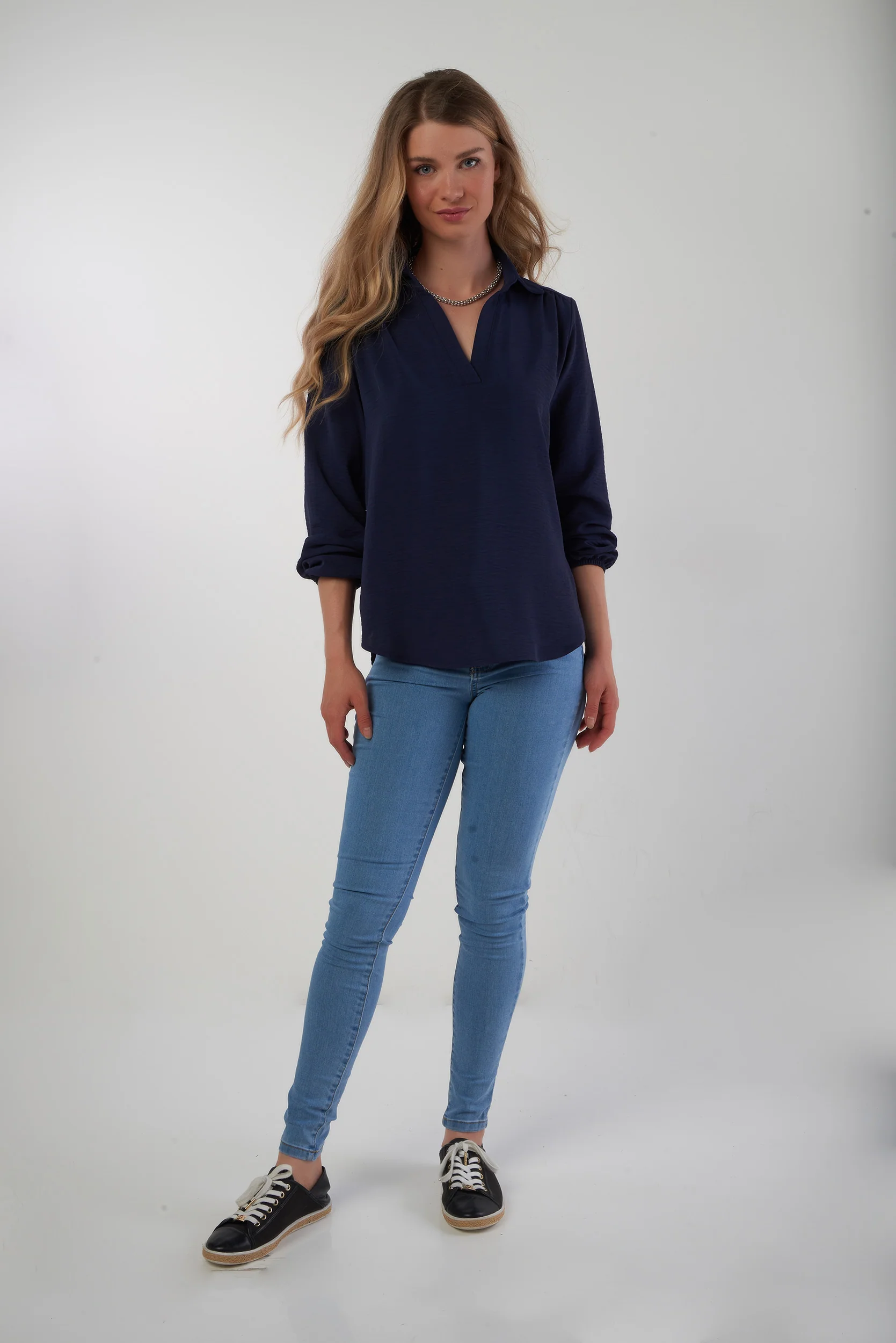 Blouse à manches longues - ARISTA-COL - (R-A9) - Image 10