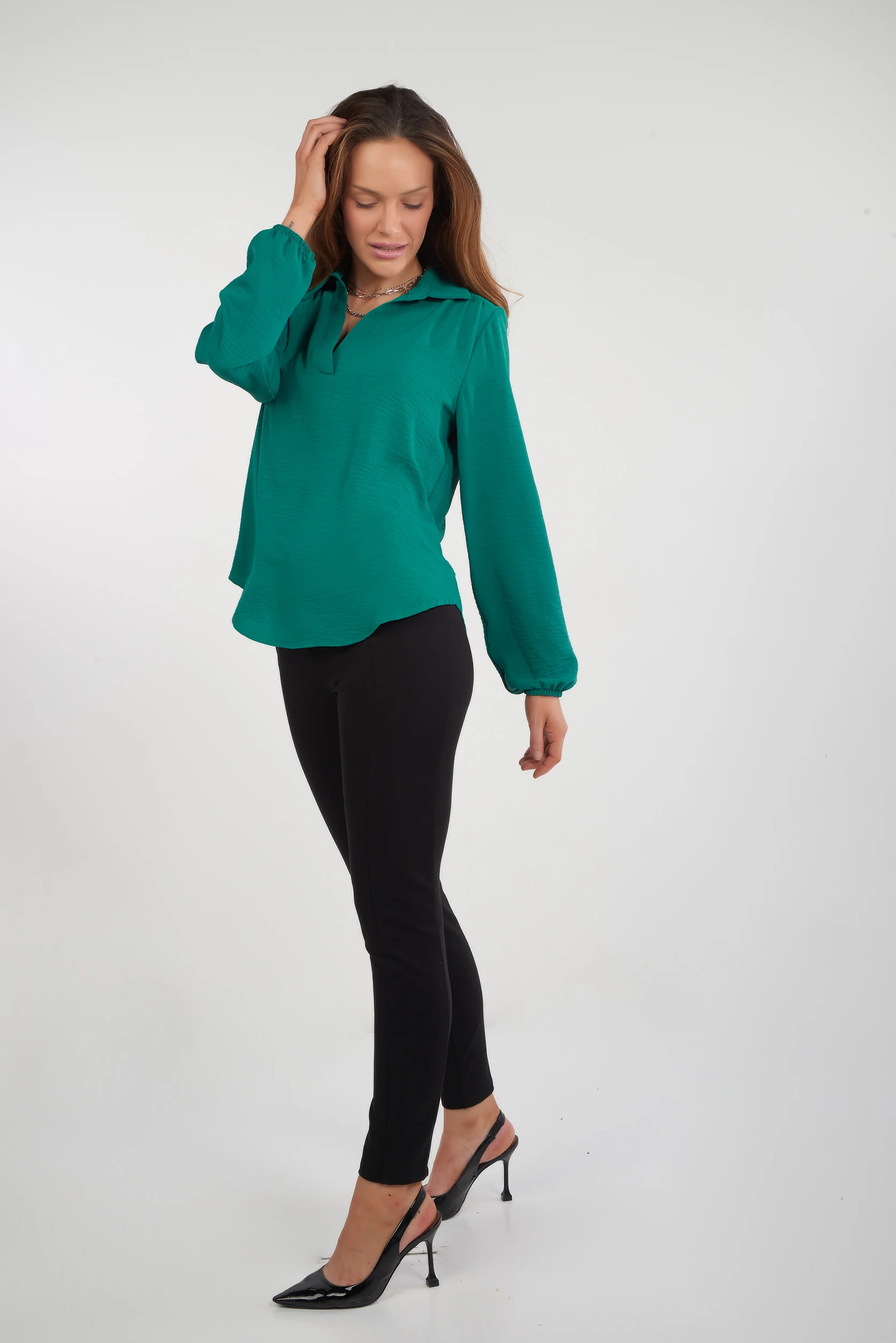 Blouse à manches longues - ARISTA-COL - (R-A9) - Image 17