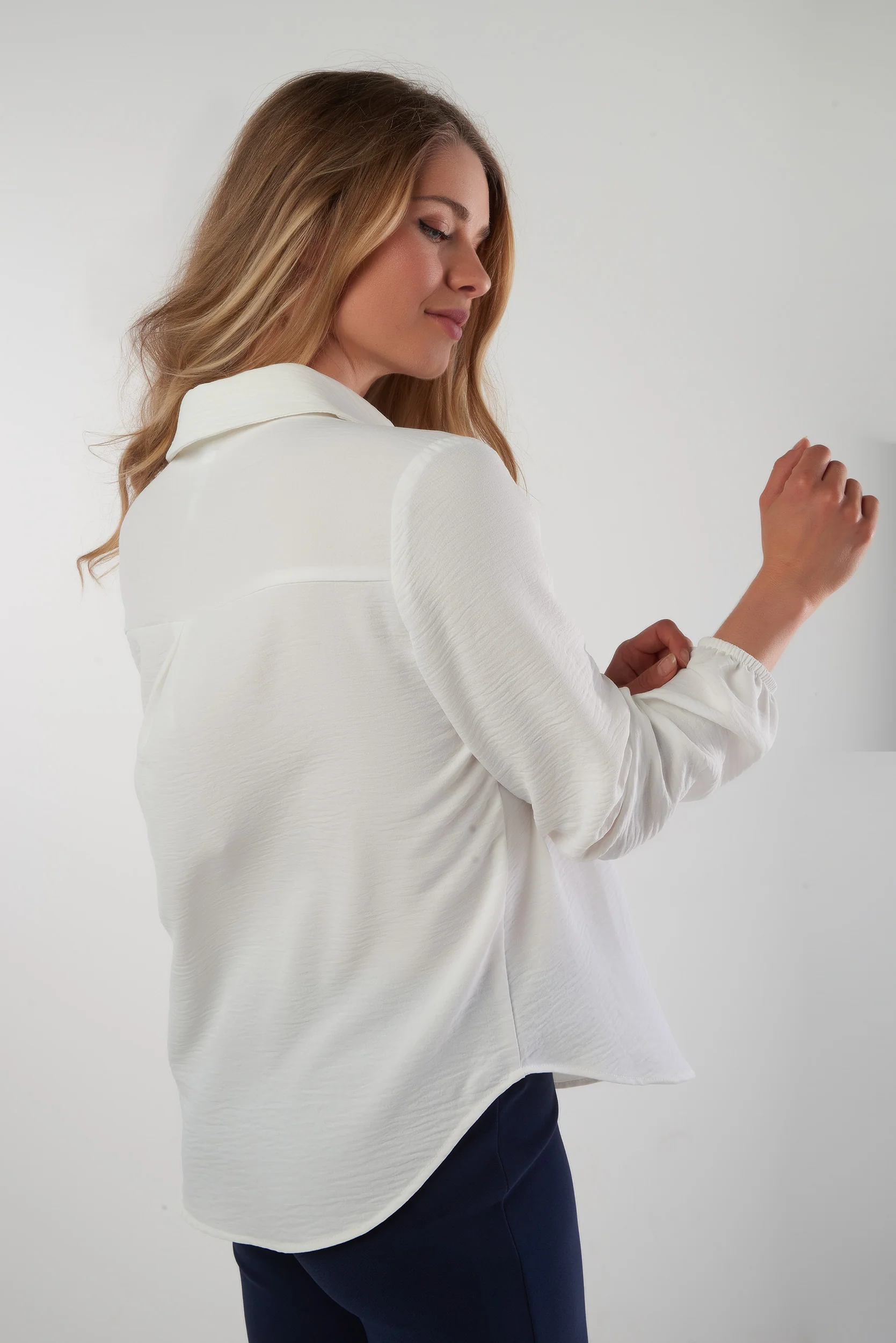 Blouse à manches longues - ARISTA-COL - (R-A9) - Image 3