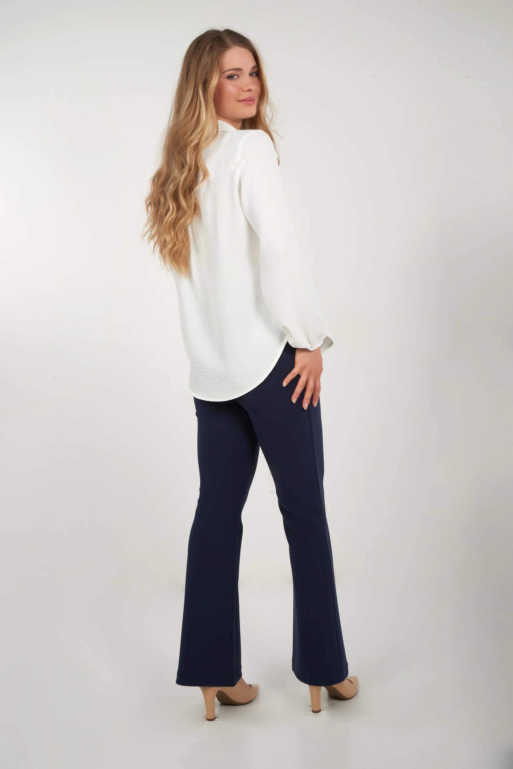 Blouse à manches longues - ARISTA-COL - (R-A9) - Image 7