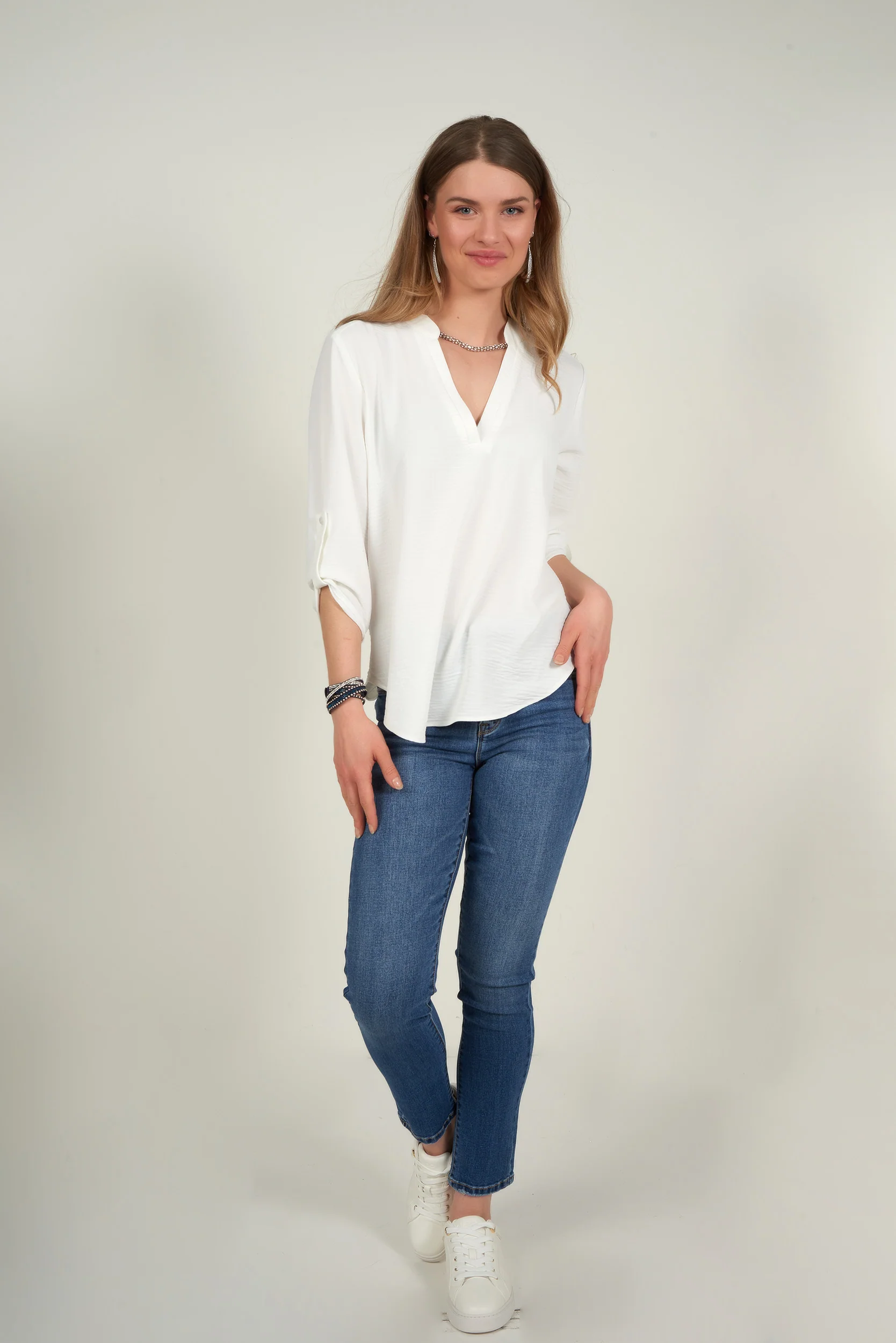 Blouse à manches trois-quarts - ARIS-S26 - (R-B2) - Image 10