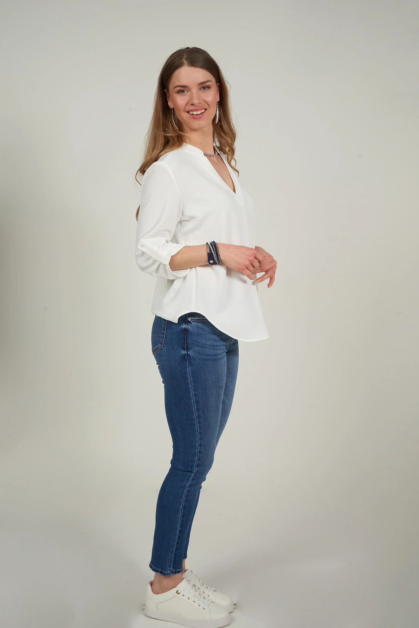 Blouse à manches trois-quarts - ARIS-S26 - (R-B2) - Image 11