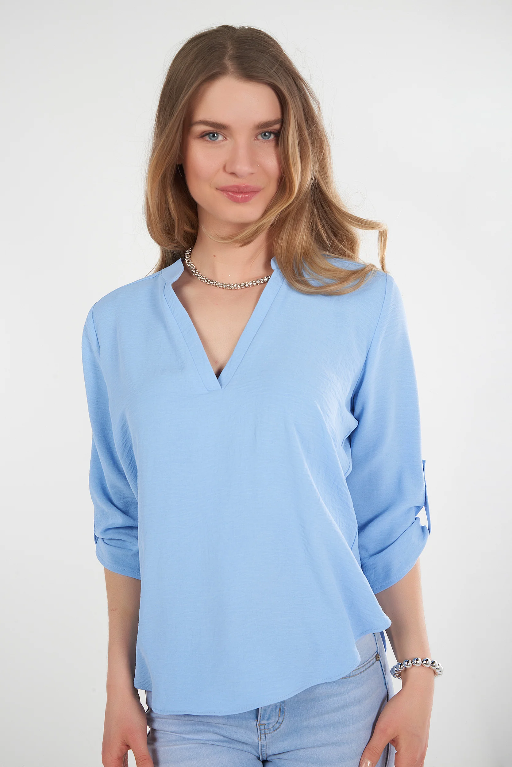 Blouse à manches trois-quarts - ARIS-S26 - (R-B2) - Image 13