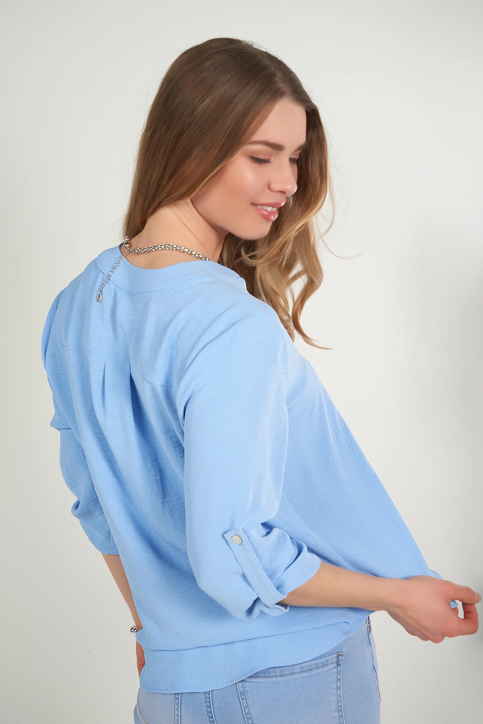 Blouse à manches trois-quarts - ARIS-S26 - (R-B2) - Image 16