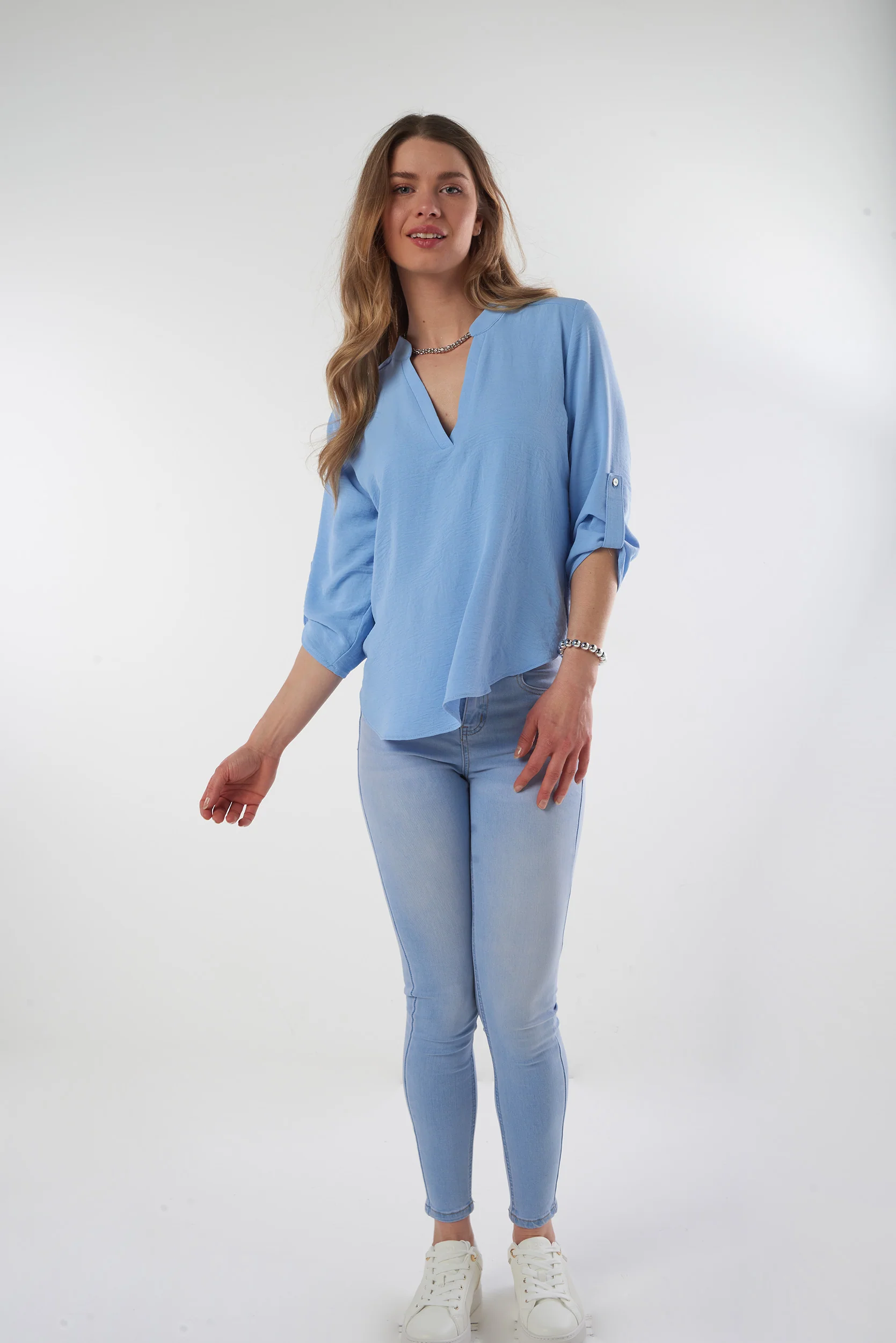 Blouse à manches trois-quarts - ARIS-S26 - (R-B2) - Image 17