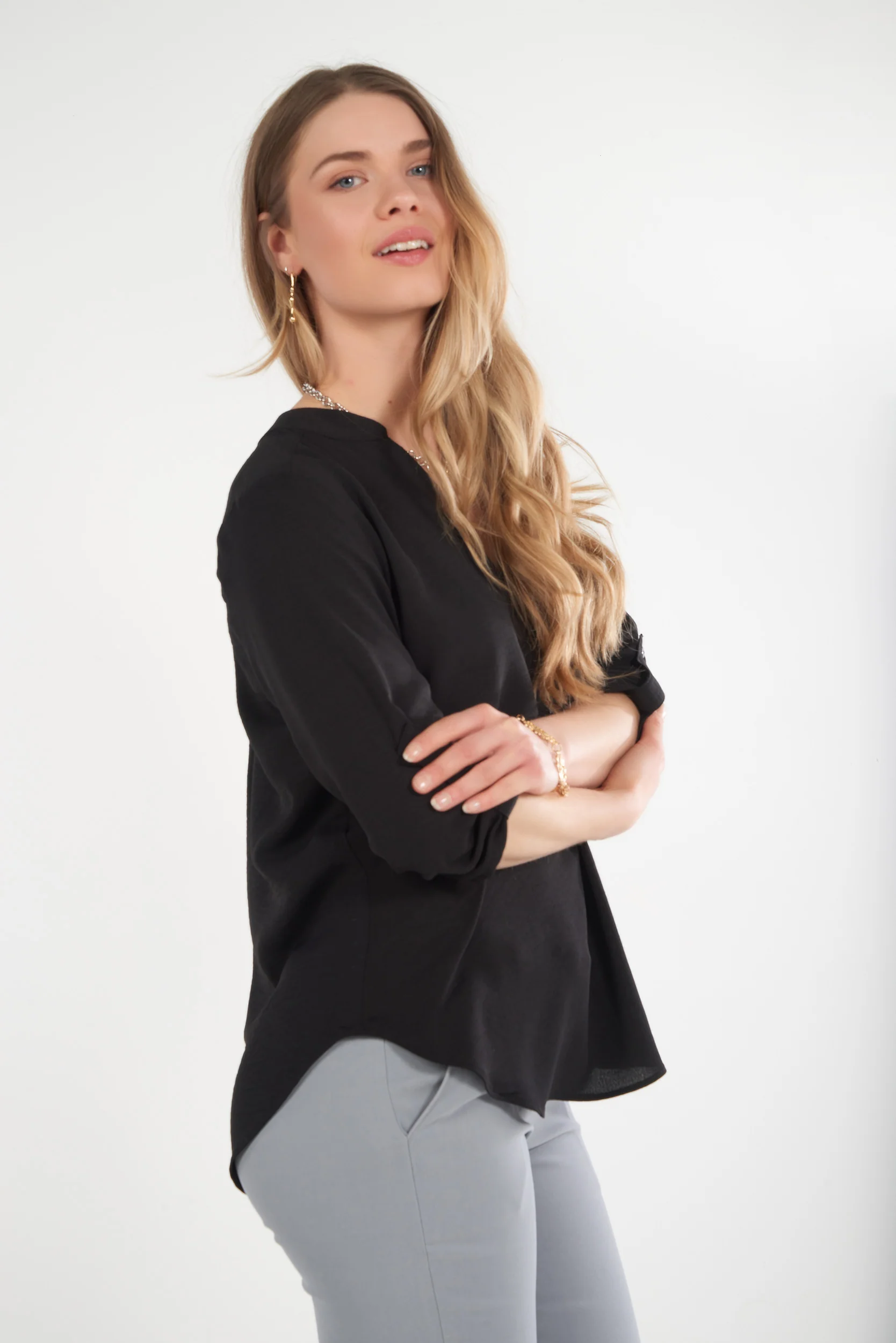 Blouse à manches trois-quarts - ARIS-S26 - (R-B2) - Image 28