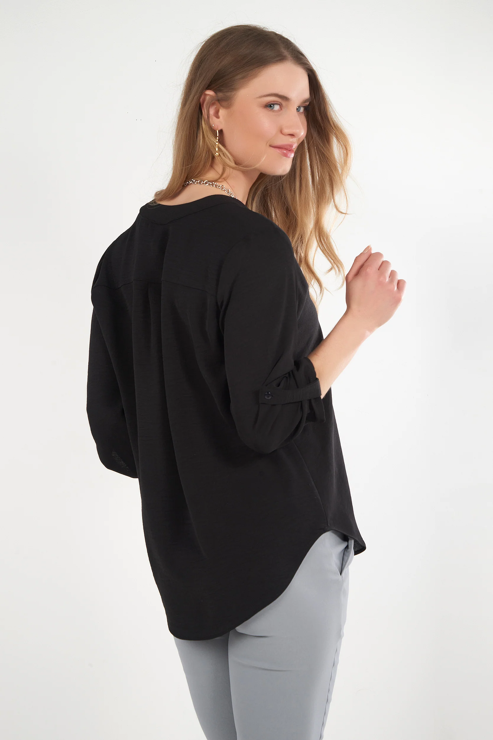Blouse à manches trois-quarts - ARIS-S26 - (R-B2) - Image 29