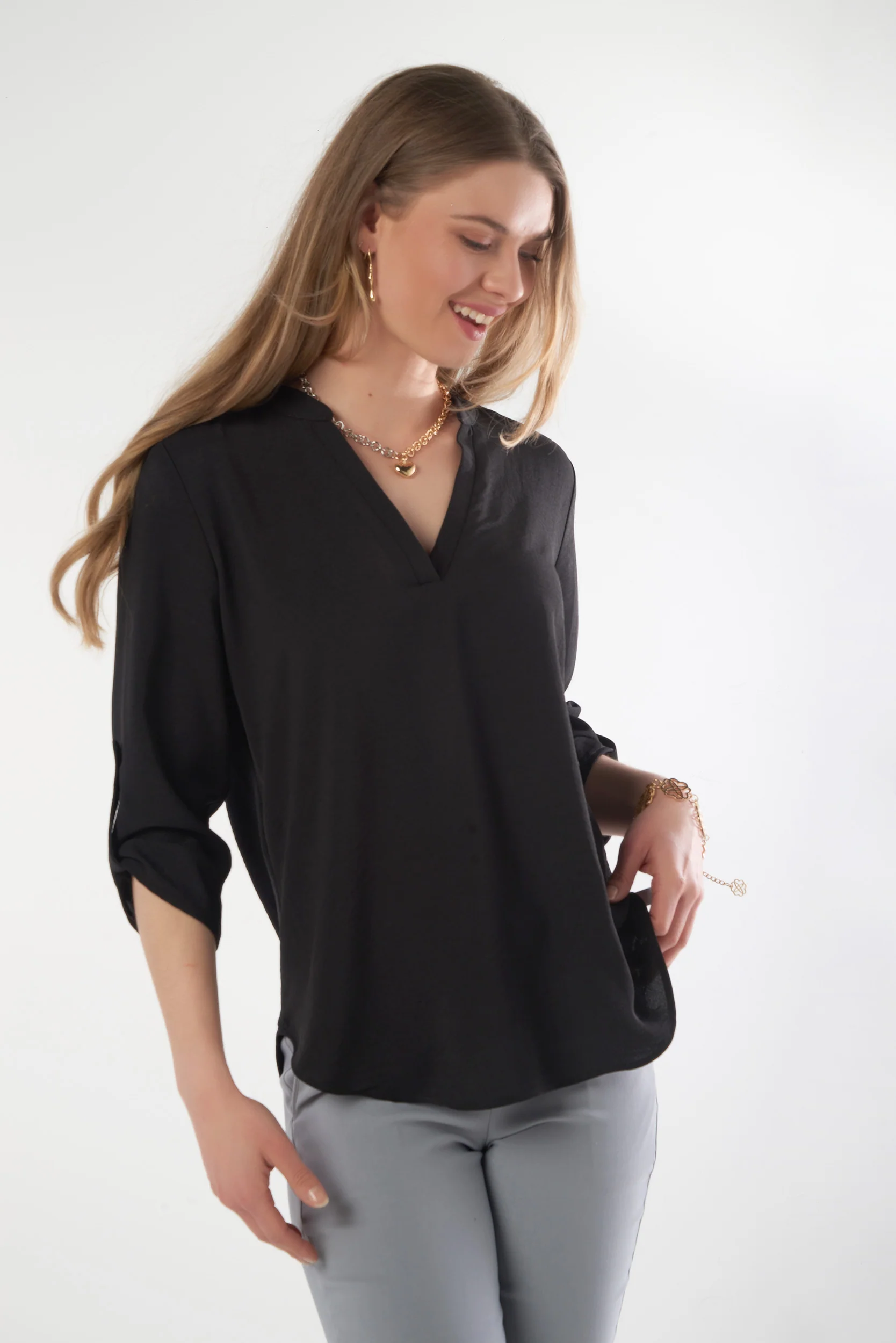 Blouse à manches trois-quarts - ARIS-S26 - (R-B2) - Image 30