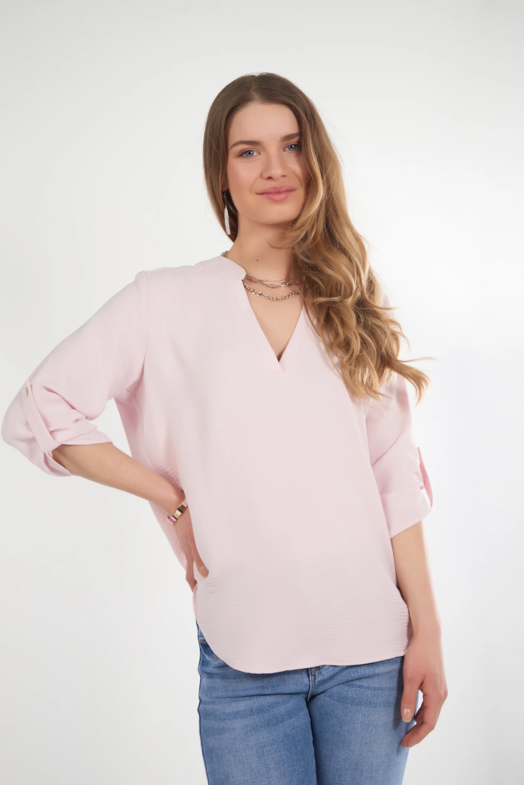 Blouse à manches trois-quarts - ARIS-S26 - (R-B2) - Image 34
