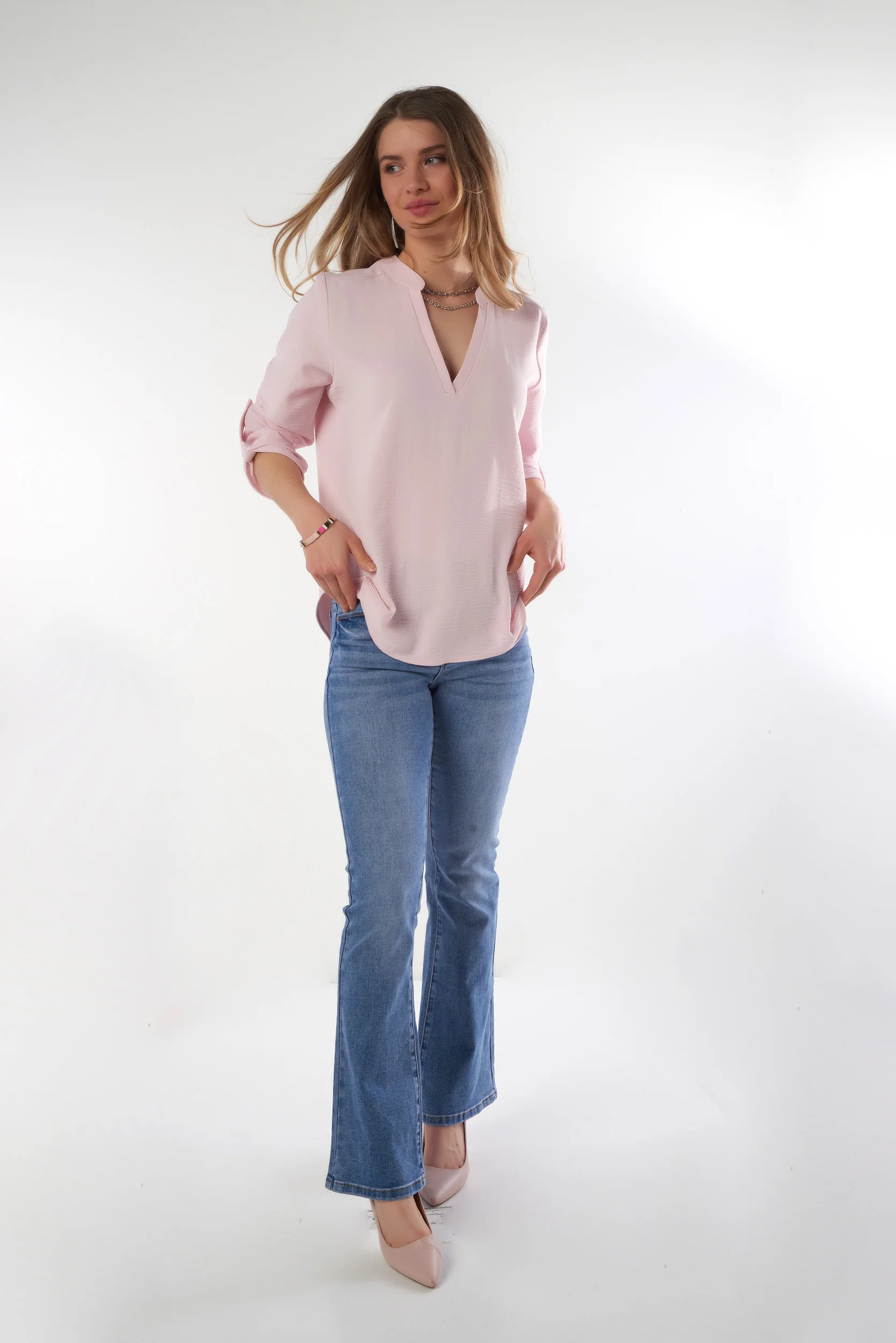 Blouse à manches trois-quarts - ARIS-S26 - (R-B2) - Image 37