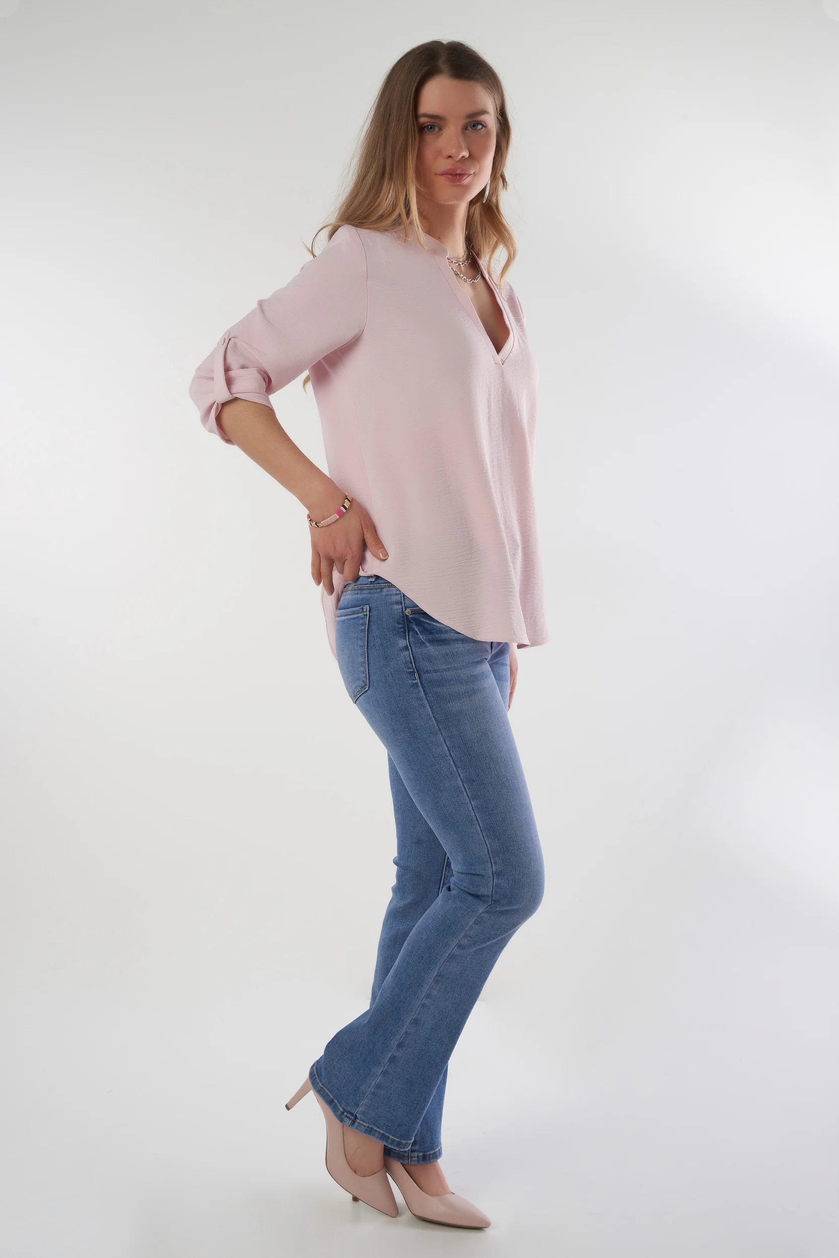 Blouse à manches trois-quarts - ARIS-S26 - (R-B2) - Image 38