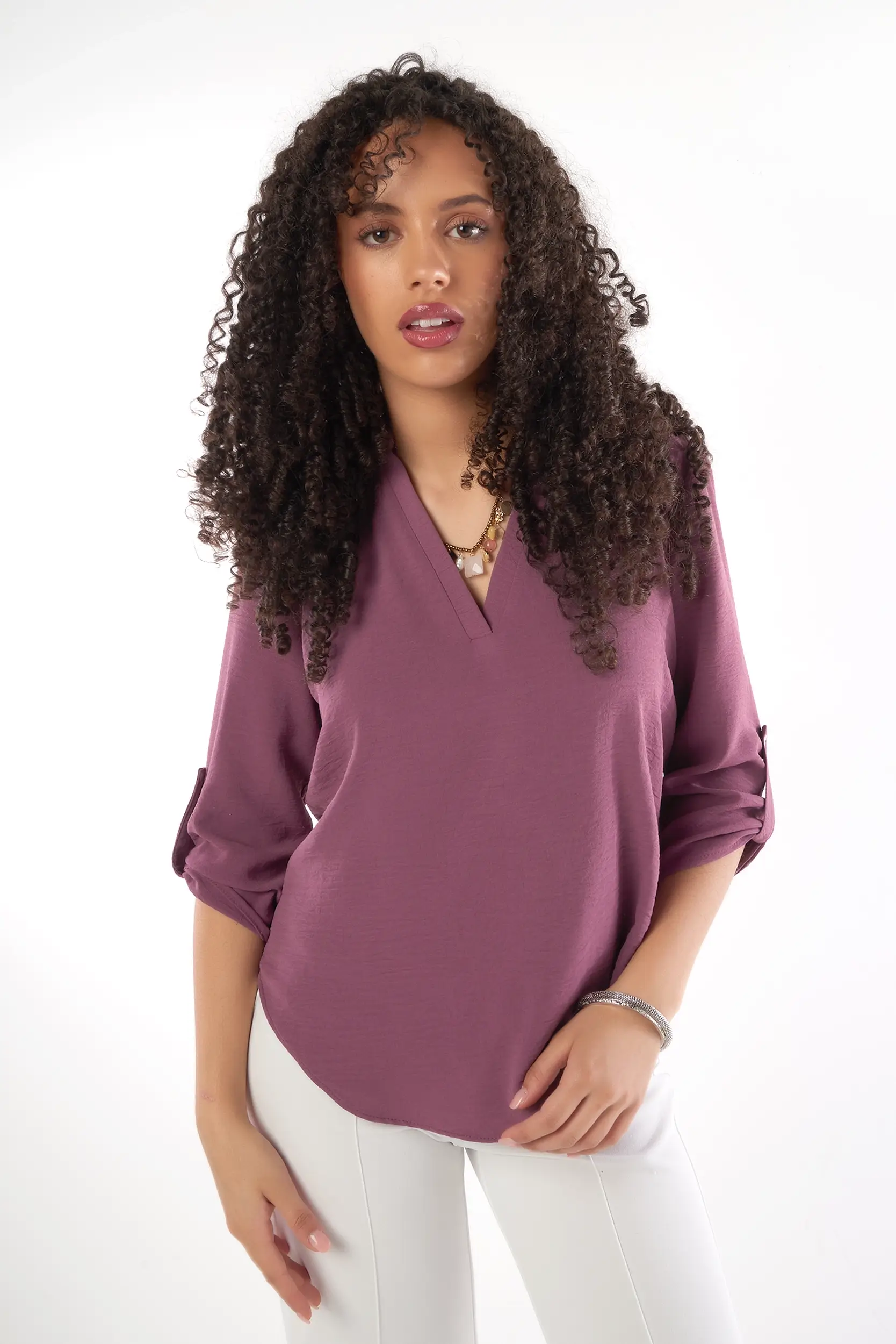 Blouse à manches trois-quarts - ARIS-S26 - (R-B2) - Image 50