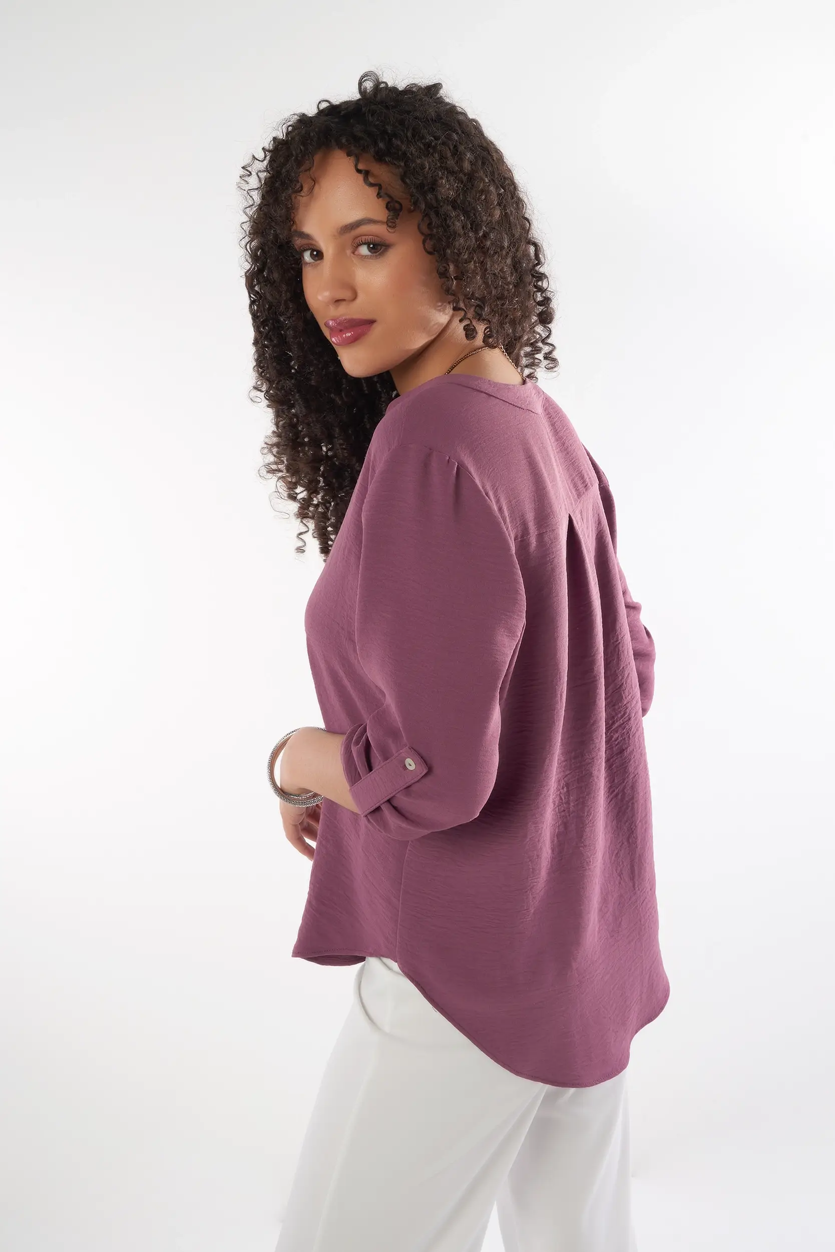 Blouse à manches trois-quarts - ARIS-S26 - (R-B2) - Image 52
