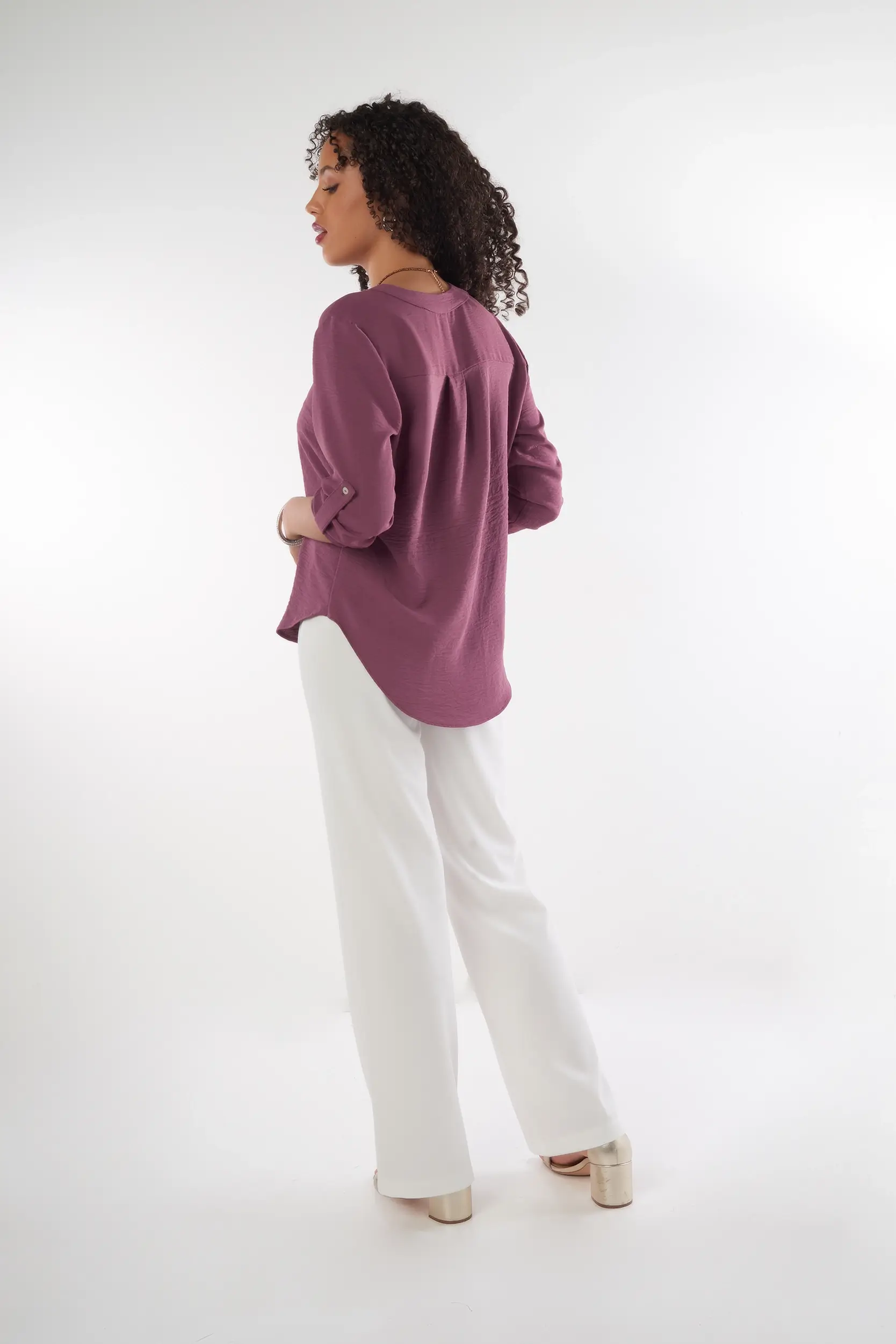 Blouse à manches trois-quarts - ARIS-S26 - (R-B2) - Image 55