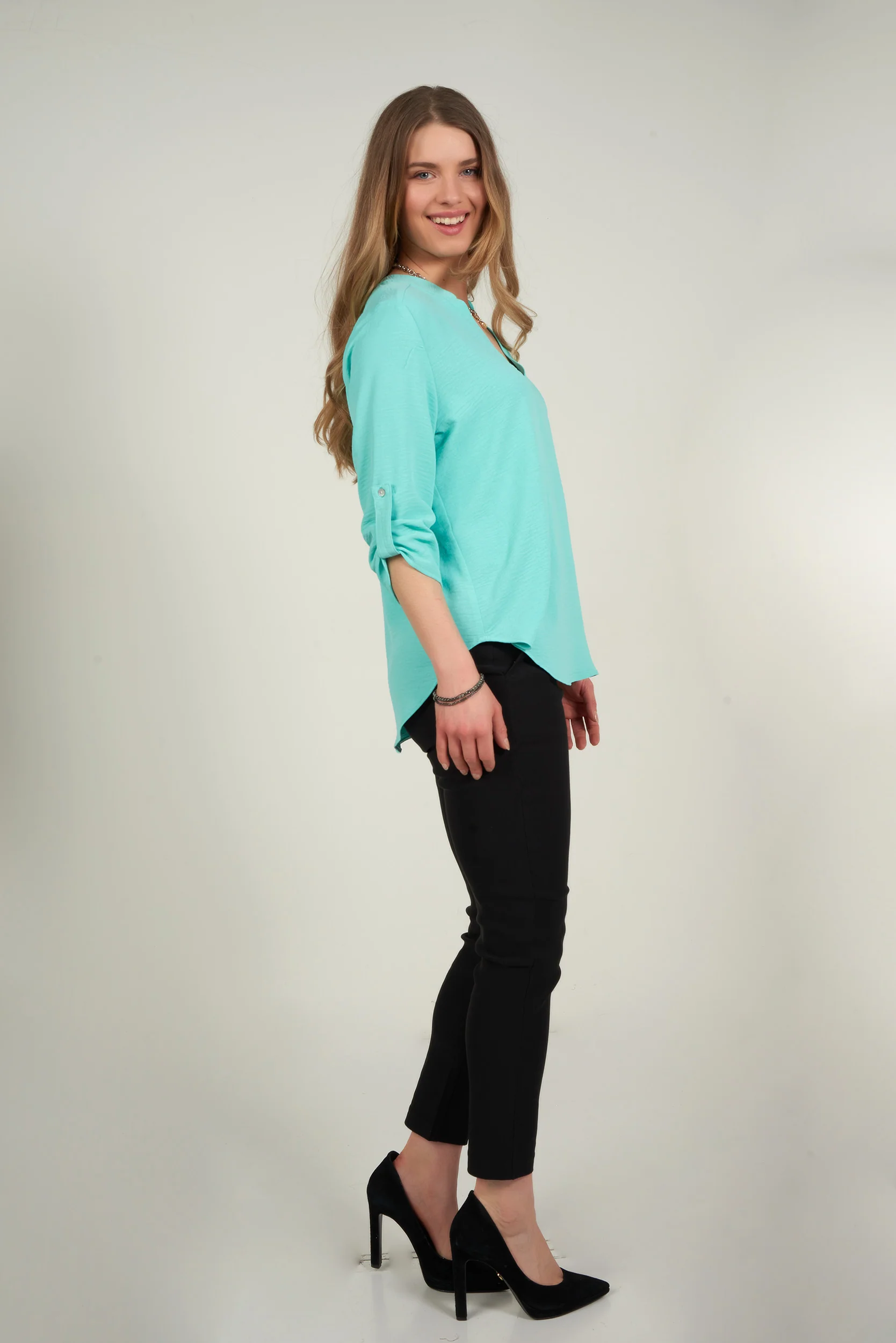 Blouse à manches trois-quarts - ARIS-S26 - (R-B2) - Image 6
