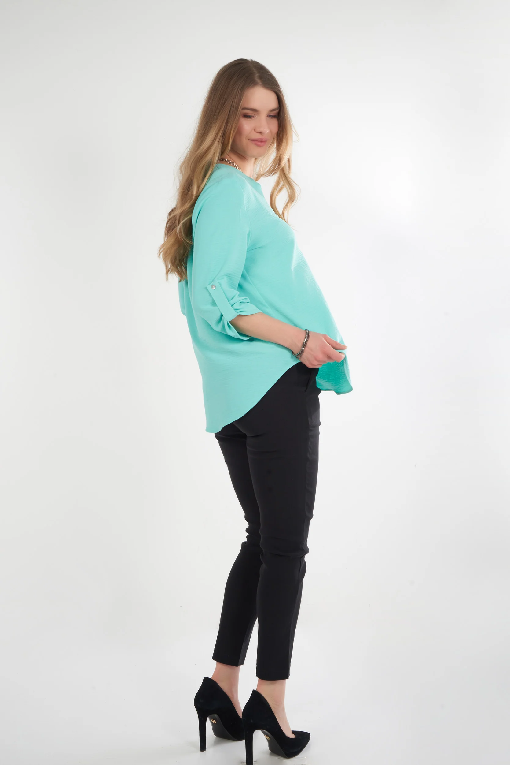 Blouse à manches trois-quarts - ARIS-S26 - (R-B2) - Image 7