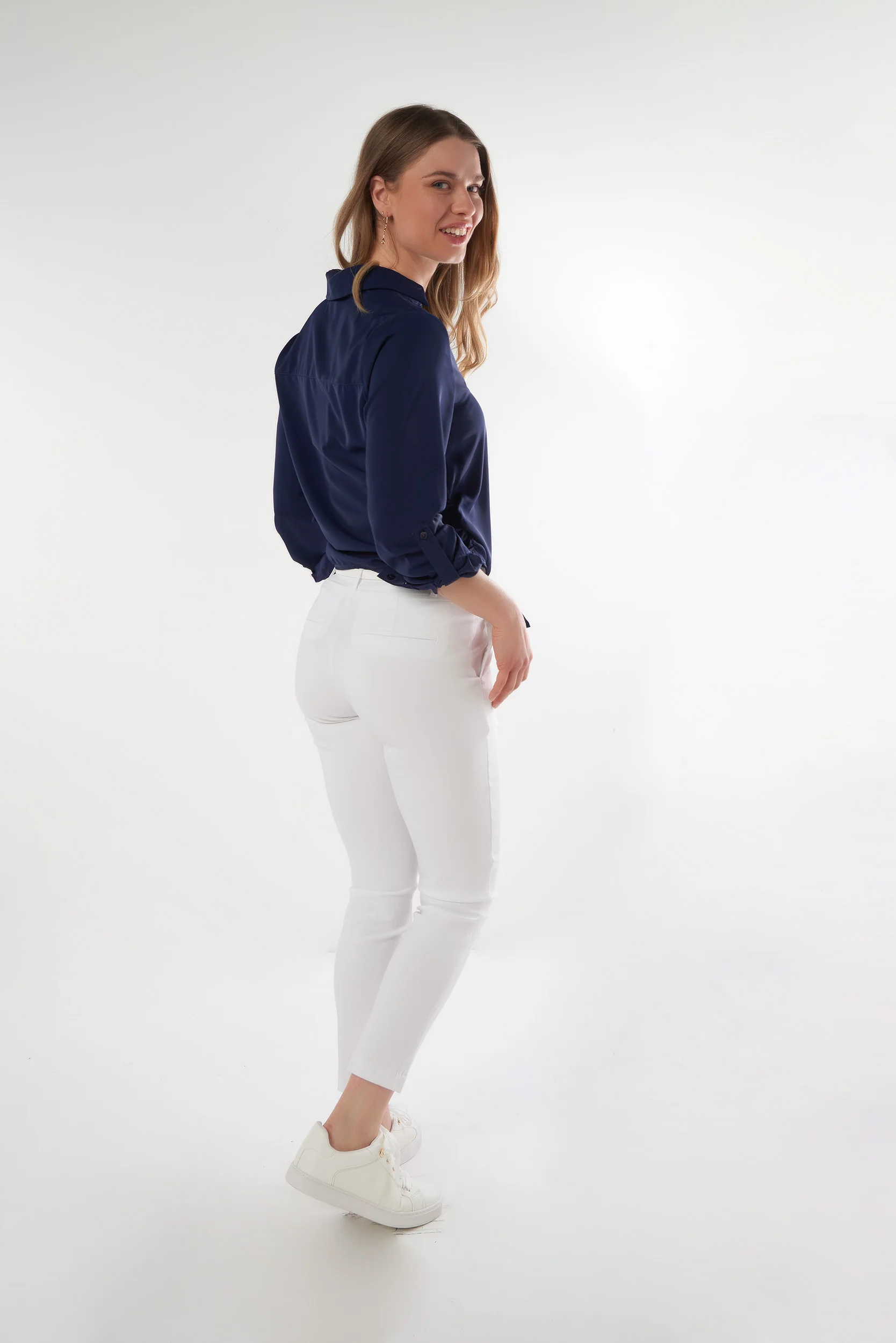 Blouse à manches trois-quarts - CARMEL-Z1 - (E-A11) - Image 13