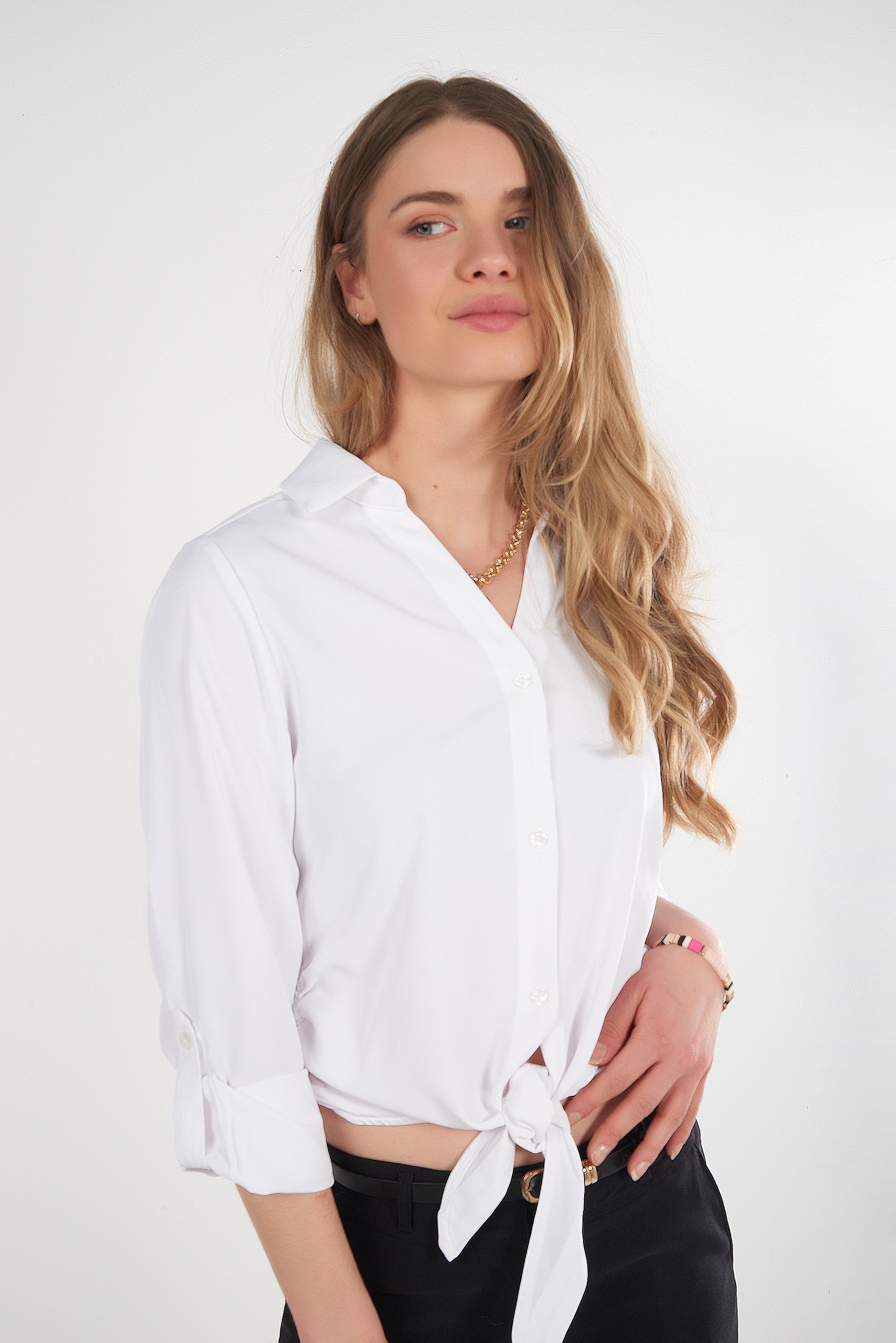 Blouse à manches trois-quarts - CARMEL-Z1 - (E-A11) - Image 2