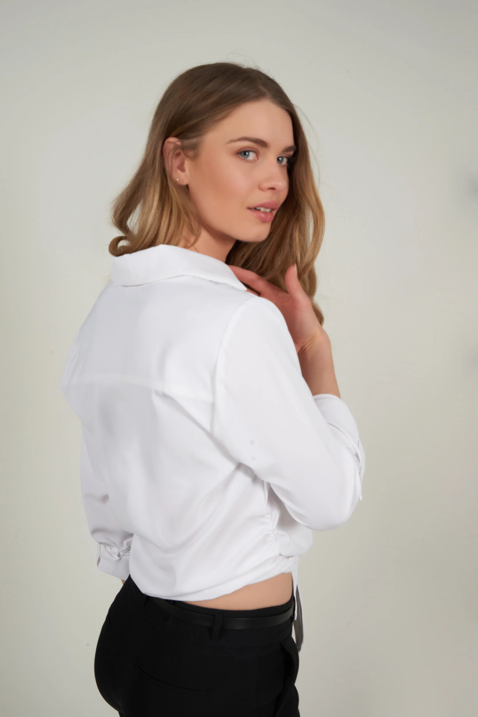 Blouse à manches trois-quarts - CARMEL-Z1 - (E-A11) - Image 4