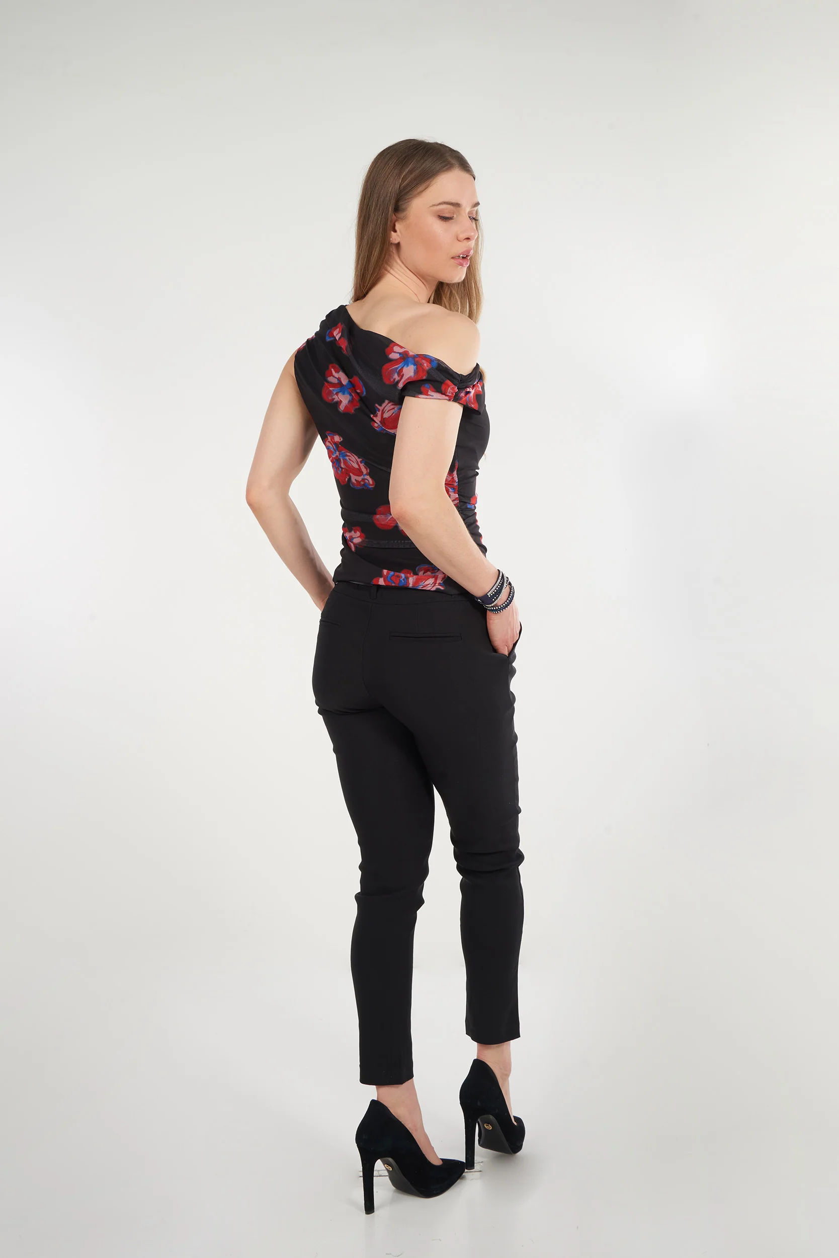 Haut sans manches fleuri - ZINA - (E-A6) - Image 12