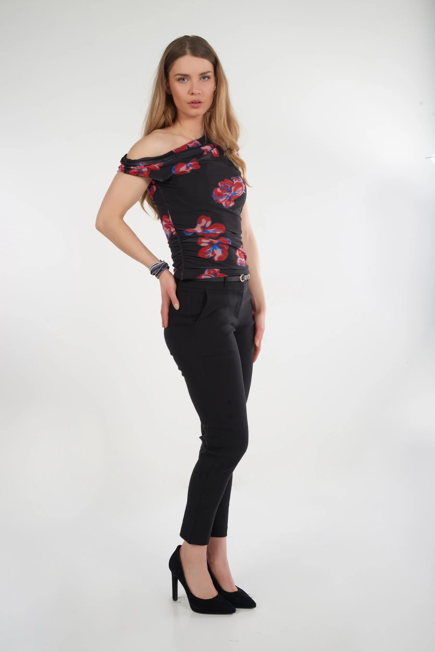 Haut sans manches fleuri - ZINA - (E-A6) - Image 13