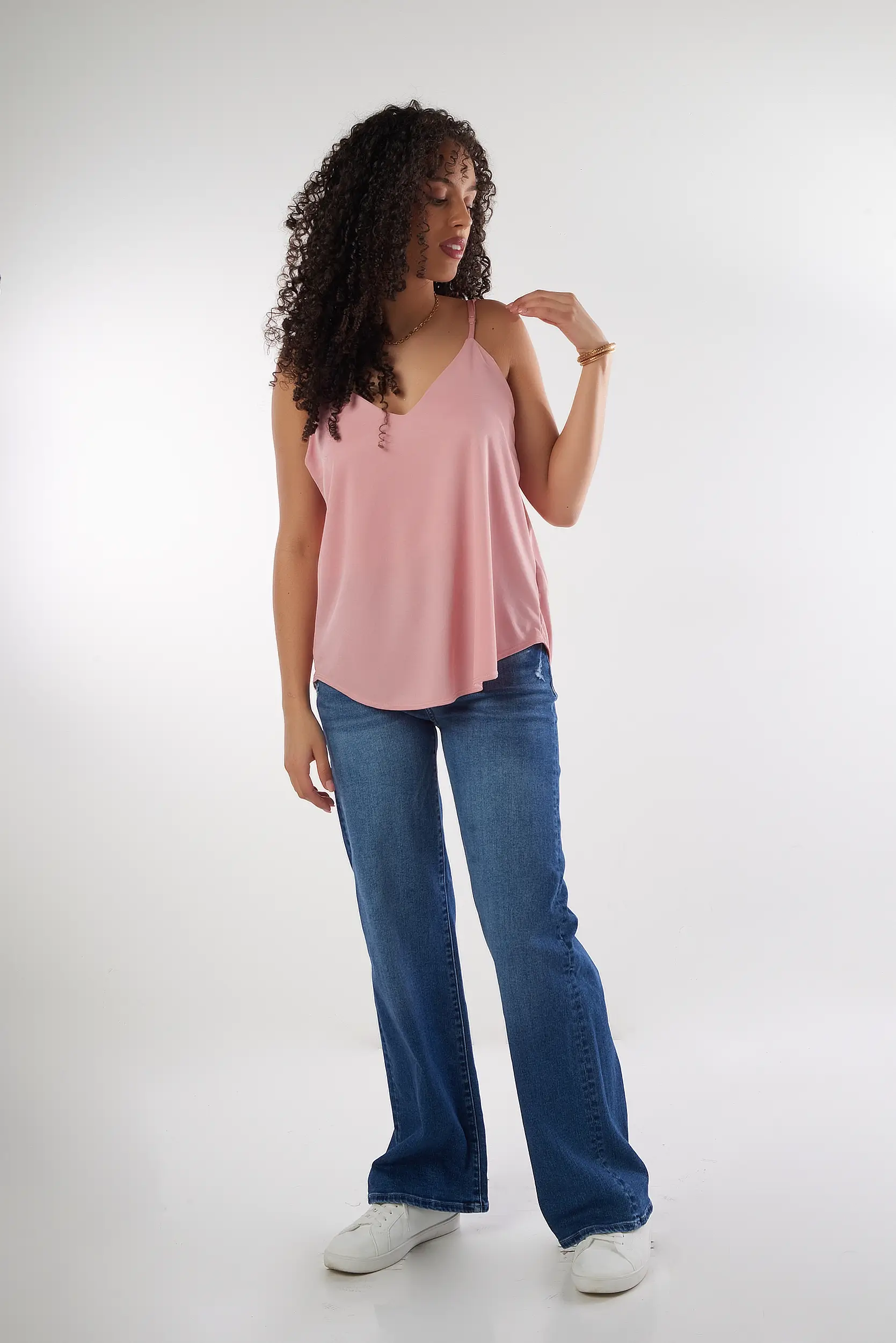 Camisole Essentielle à Bretelles Ajustables - 13947 - (R-A1) - Image 11