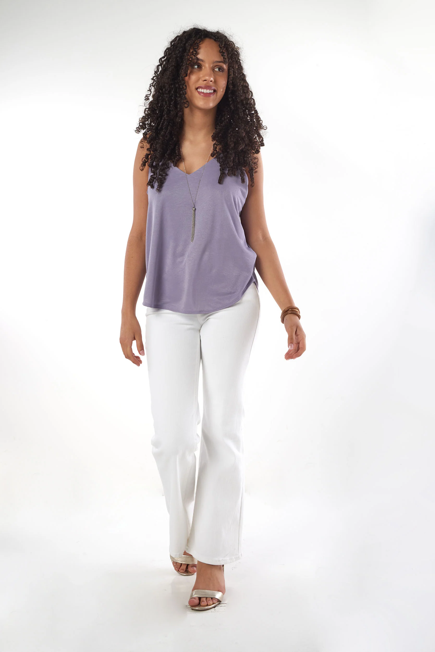 Camisole Essentielle à Bretelles Ajustables - 13947 - (R-A1) - Image 18