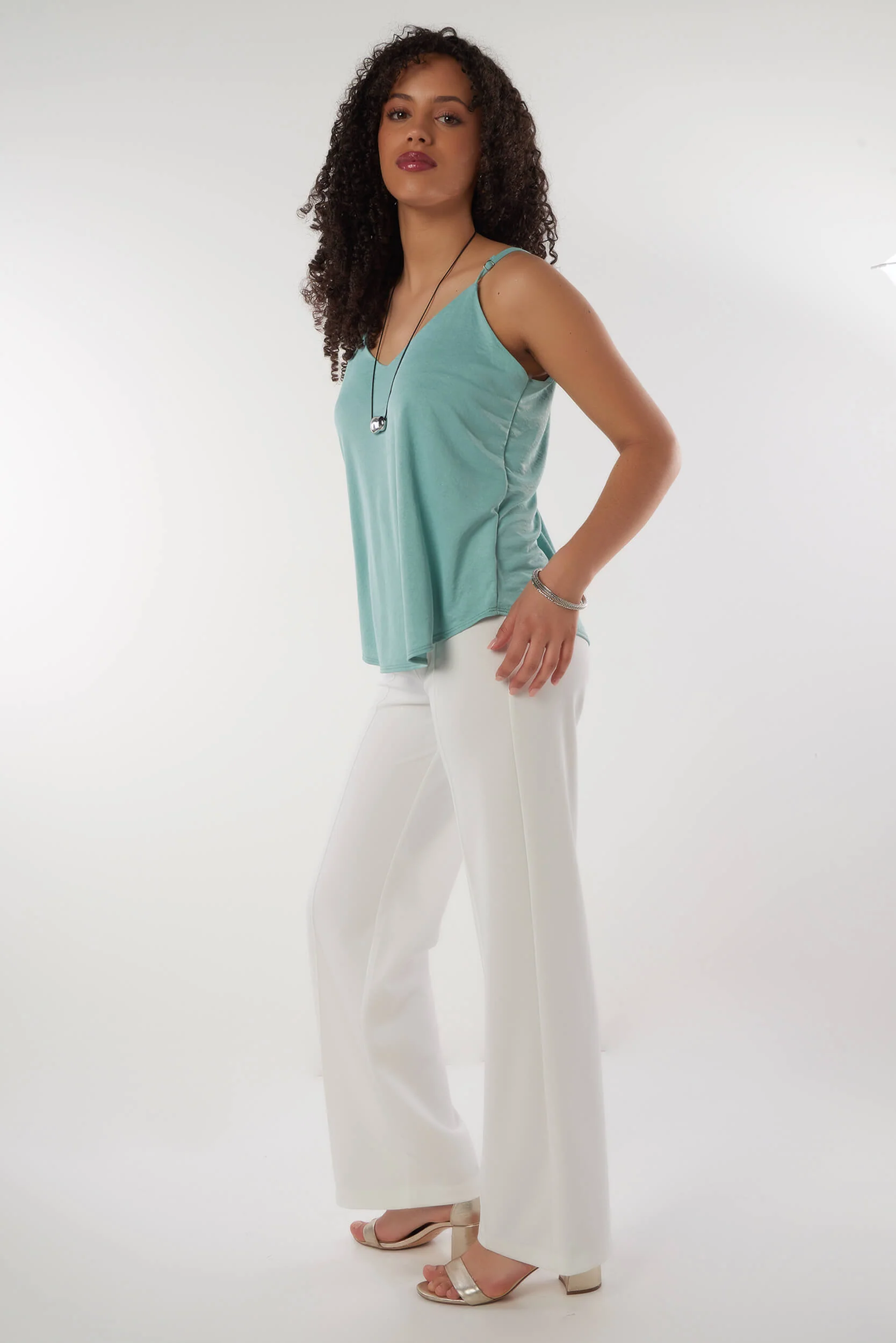 Camisole Essentielle à Bretelles Ajustables - 13947 - (R-A1) - Image 5