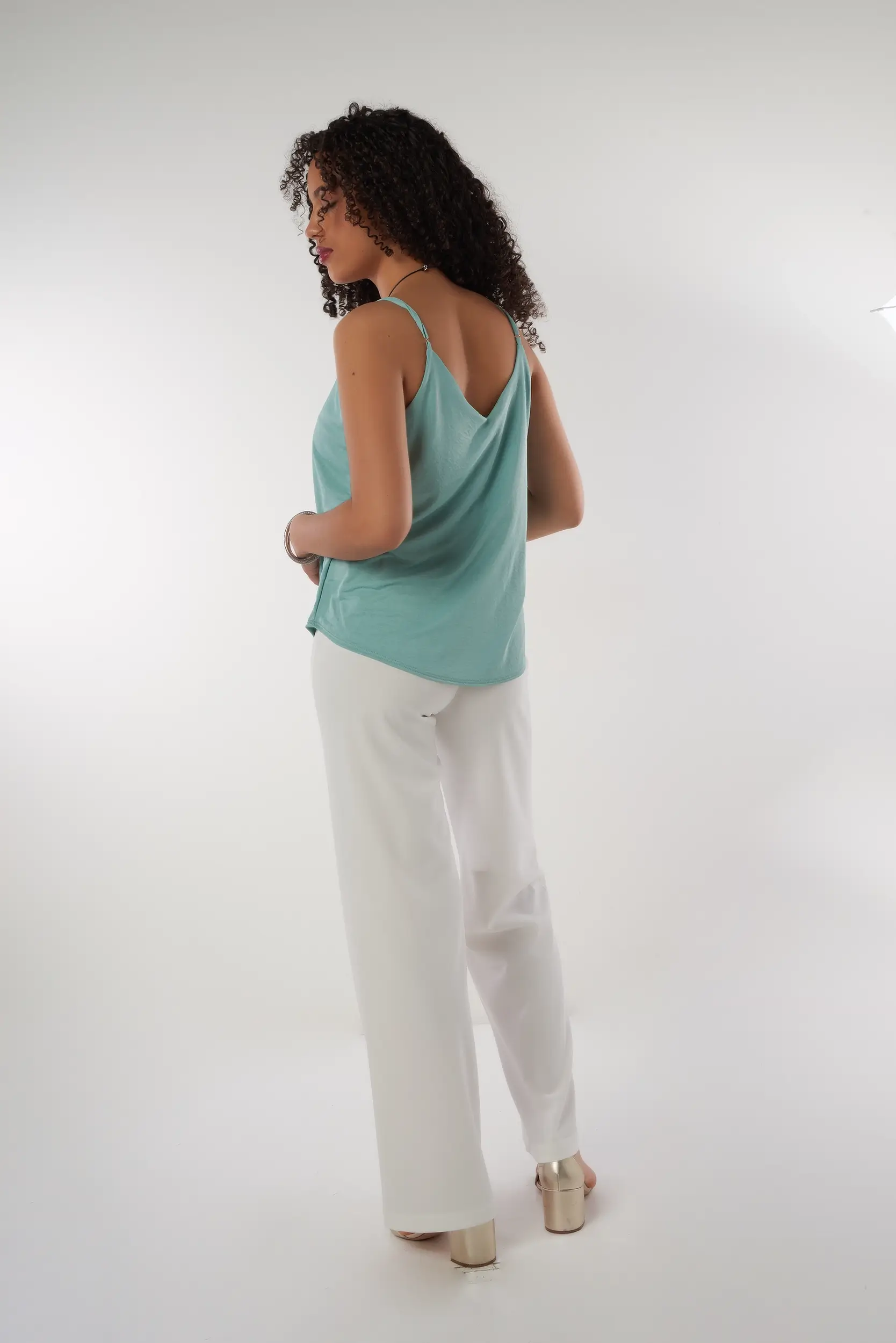 Camisole Essentielle à Bretelles Ajustables - 13947 - (R-A1) - Image 6