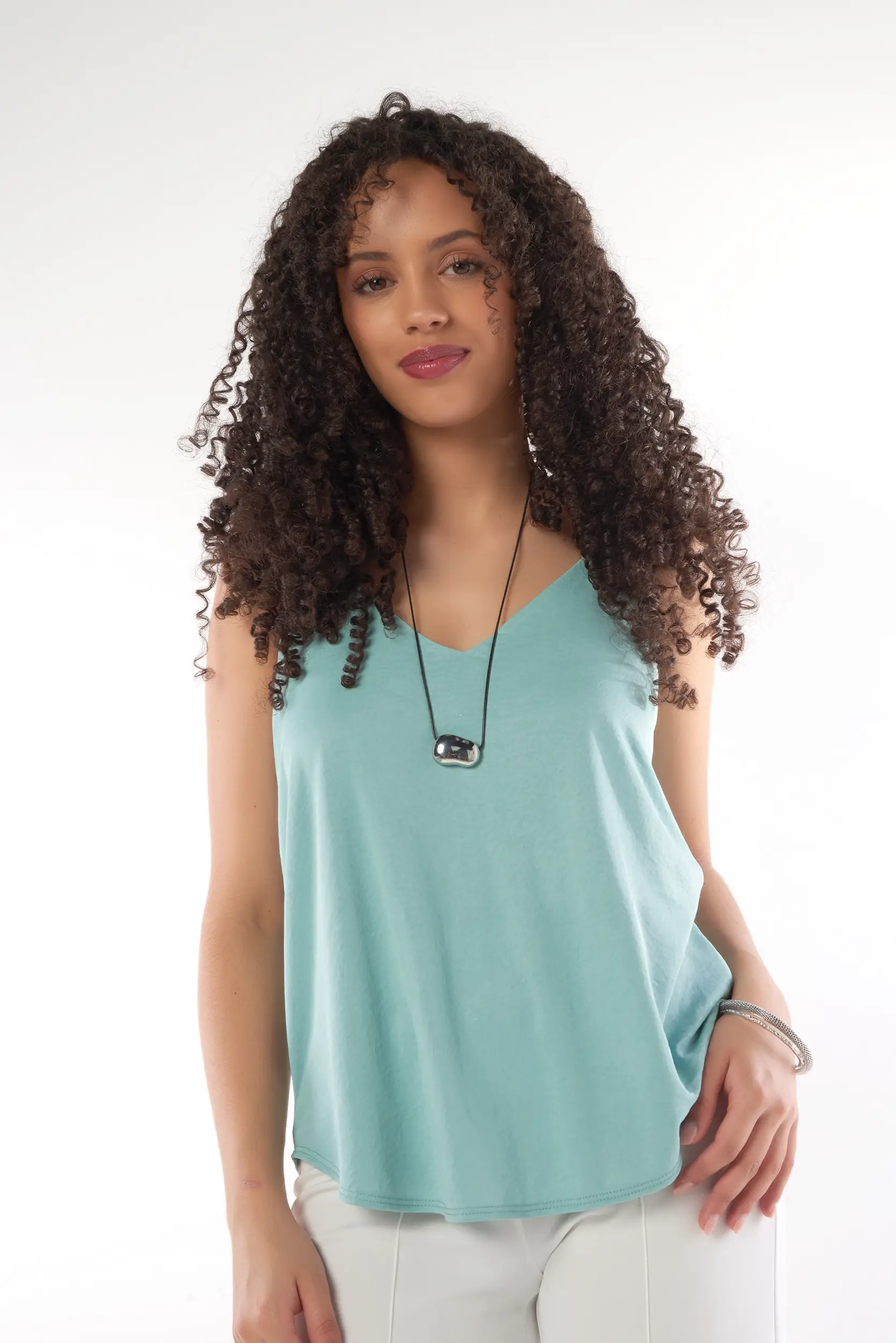 Camisole Essentielle à Bretelles Ajustables - 13947 - (R-A1) - Image 7