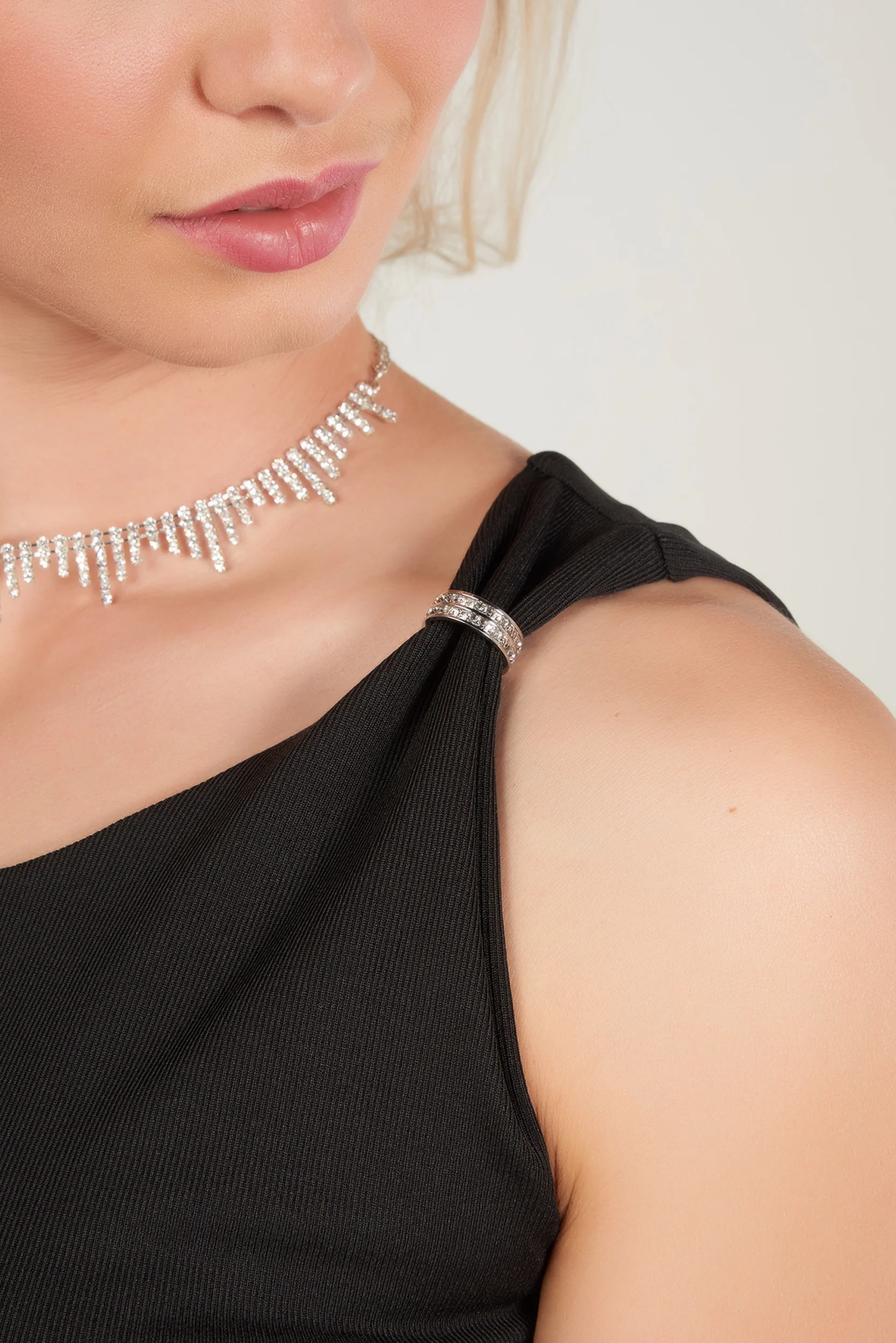 Camisole courte avec bijou - JOVANA - (R-A3) - Image 12