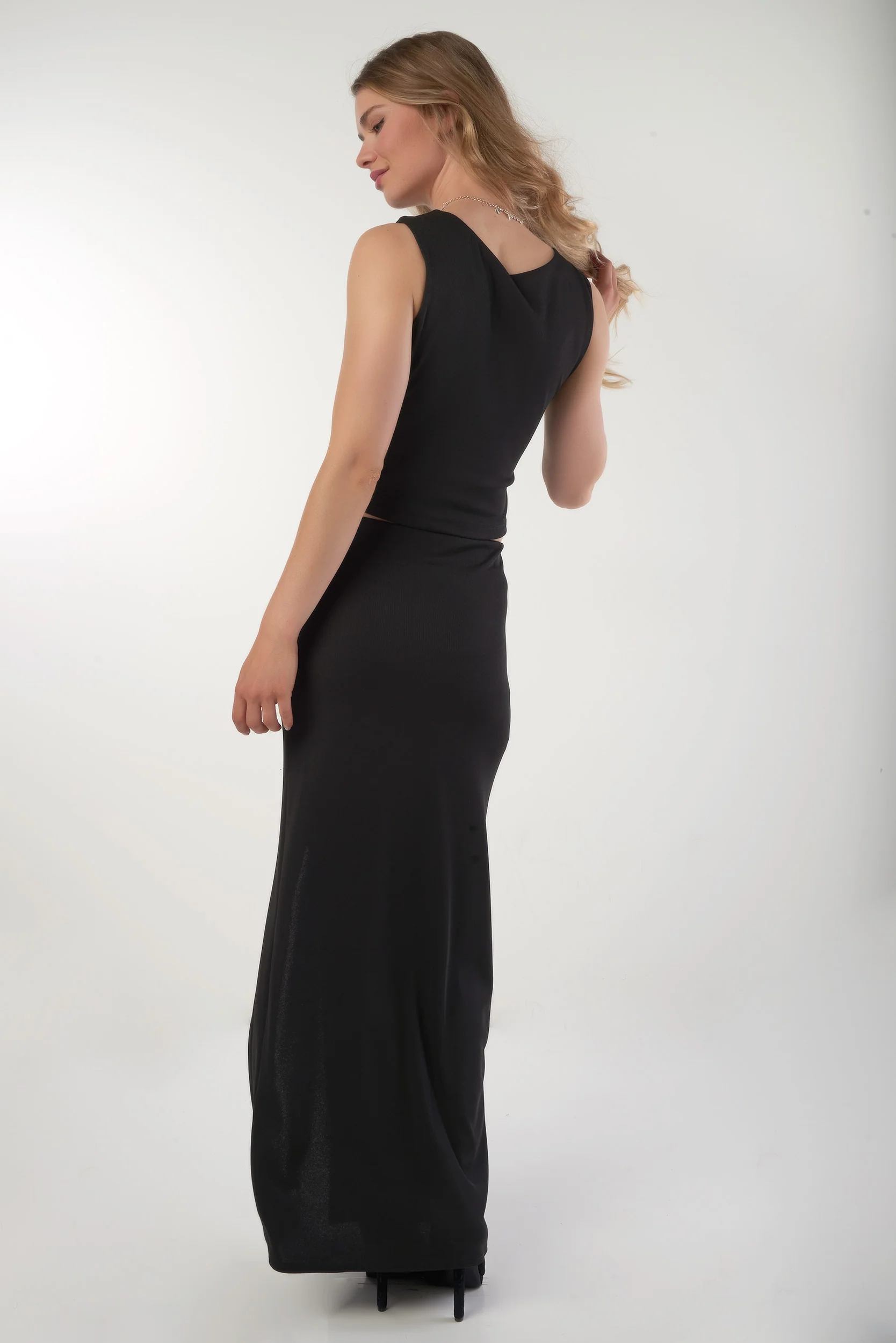 Camisole courte avec bijou - JOVANA - (R-A3) - Image 14