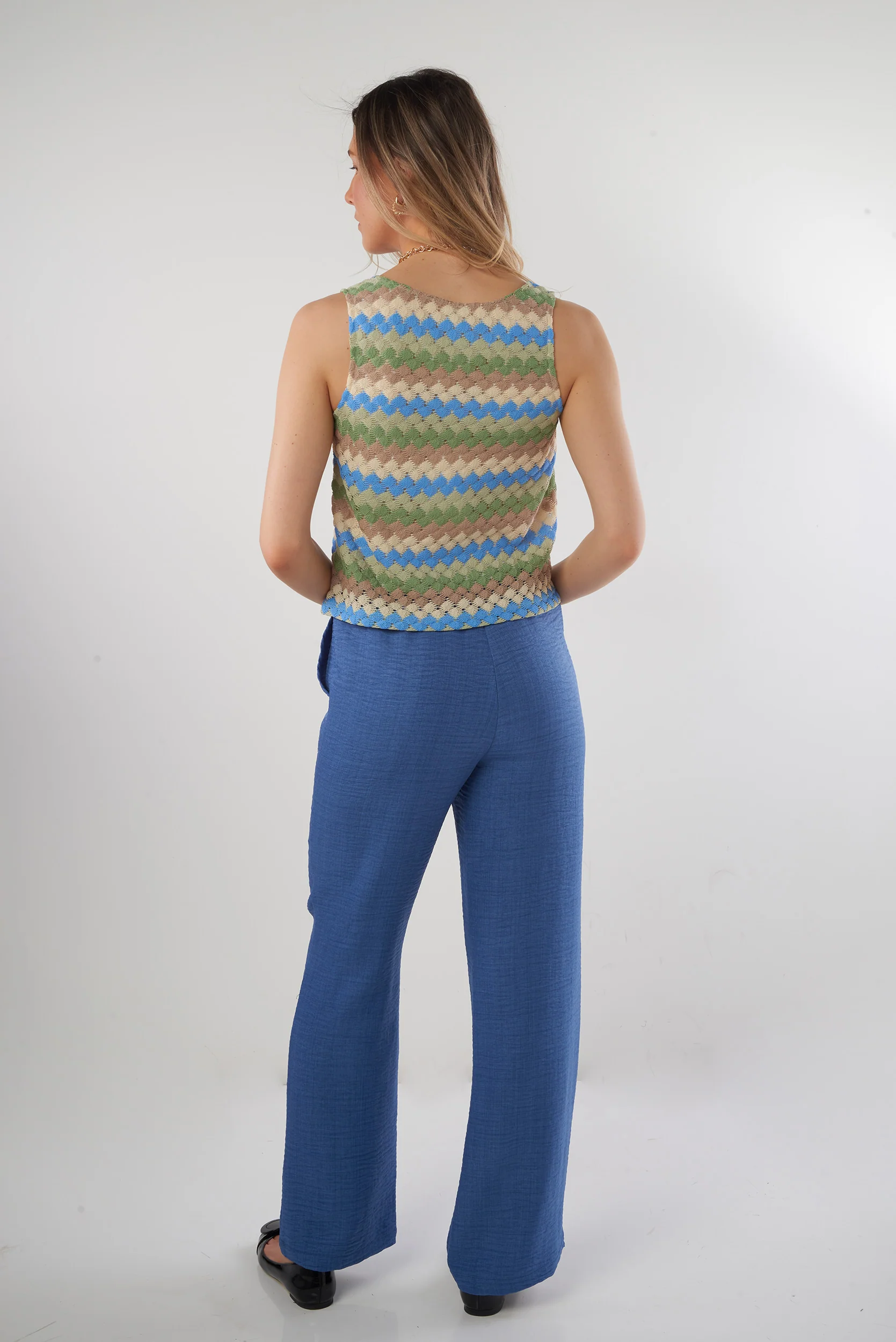 Camisole courte en crochet - MELBBA - (R-B7) - Image 6