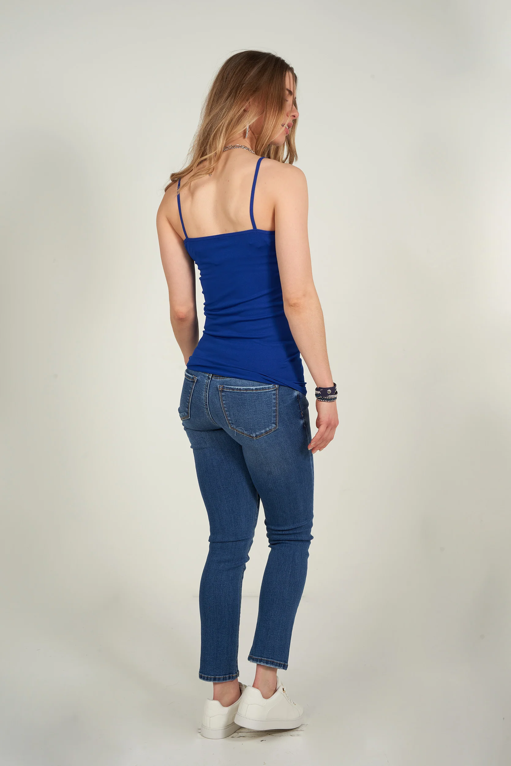 Camisole à bretelles fines élégante - T03R - (E-B18) - Image 16