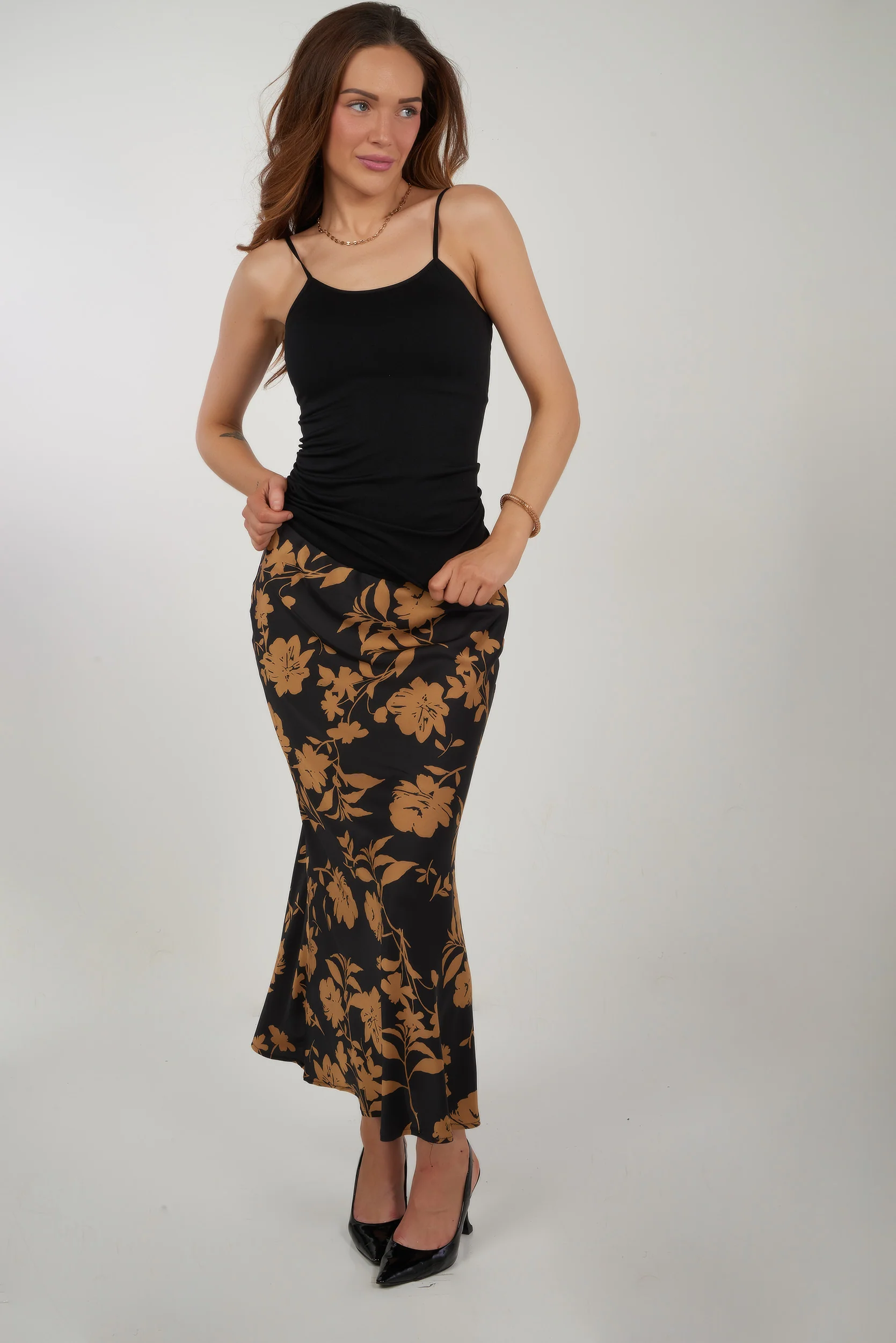 Camisole à bretelles fines élégante - T03R - (E-B18) - Image 31