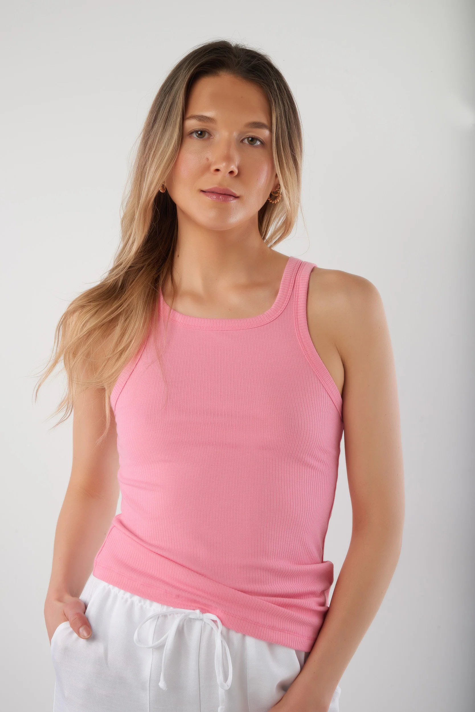 Camisole côtelée - GILL - (R-A9) - Image 21