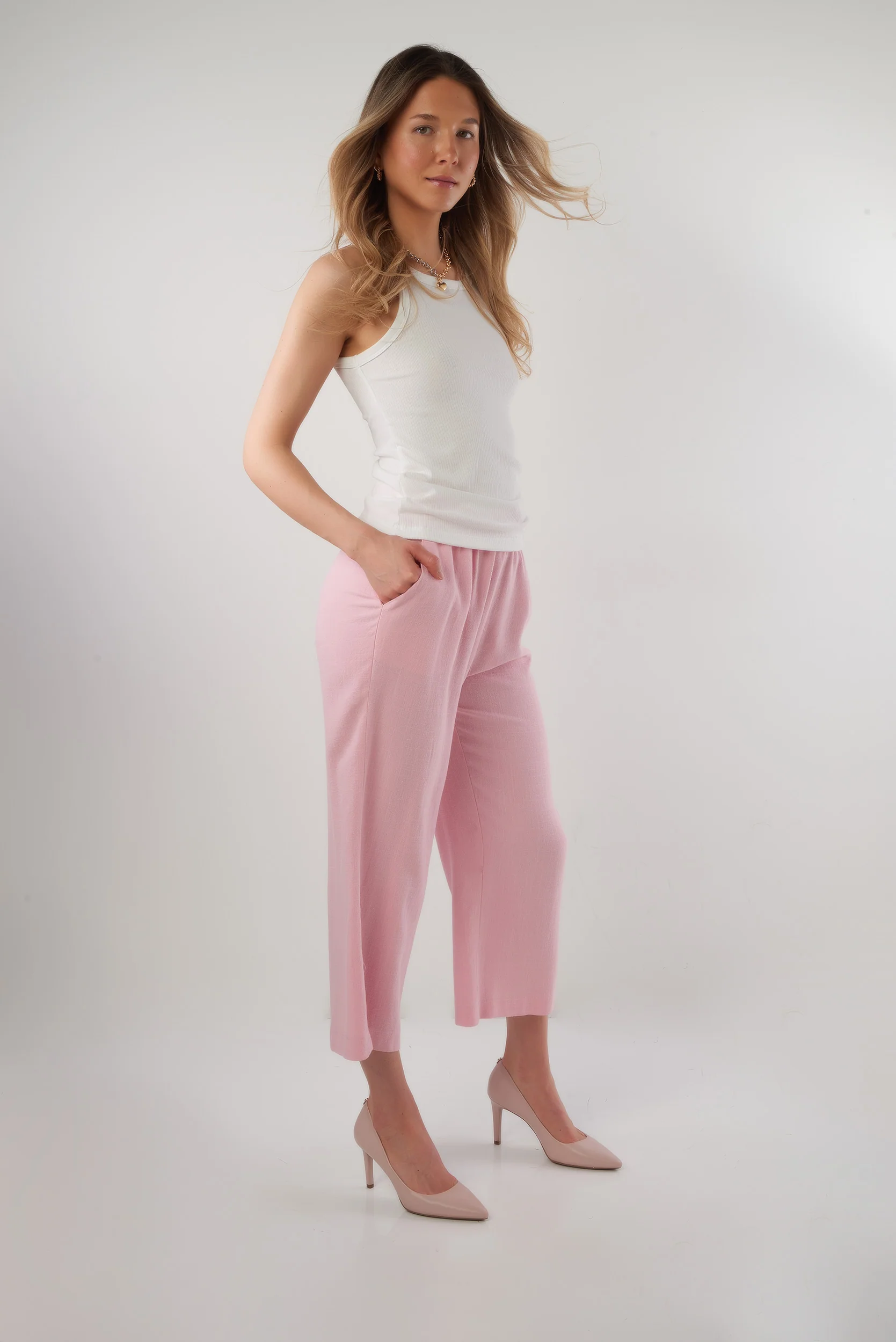 Camisole côtelée - GILL - (R-A9) - Image 7