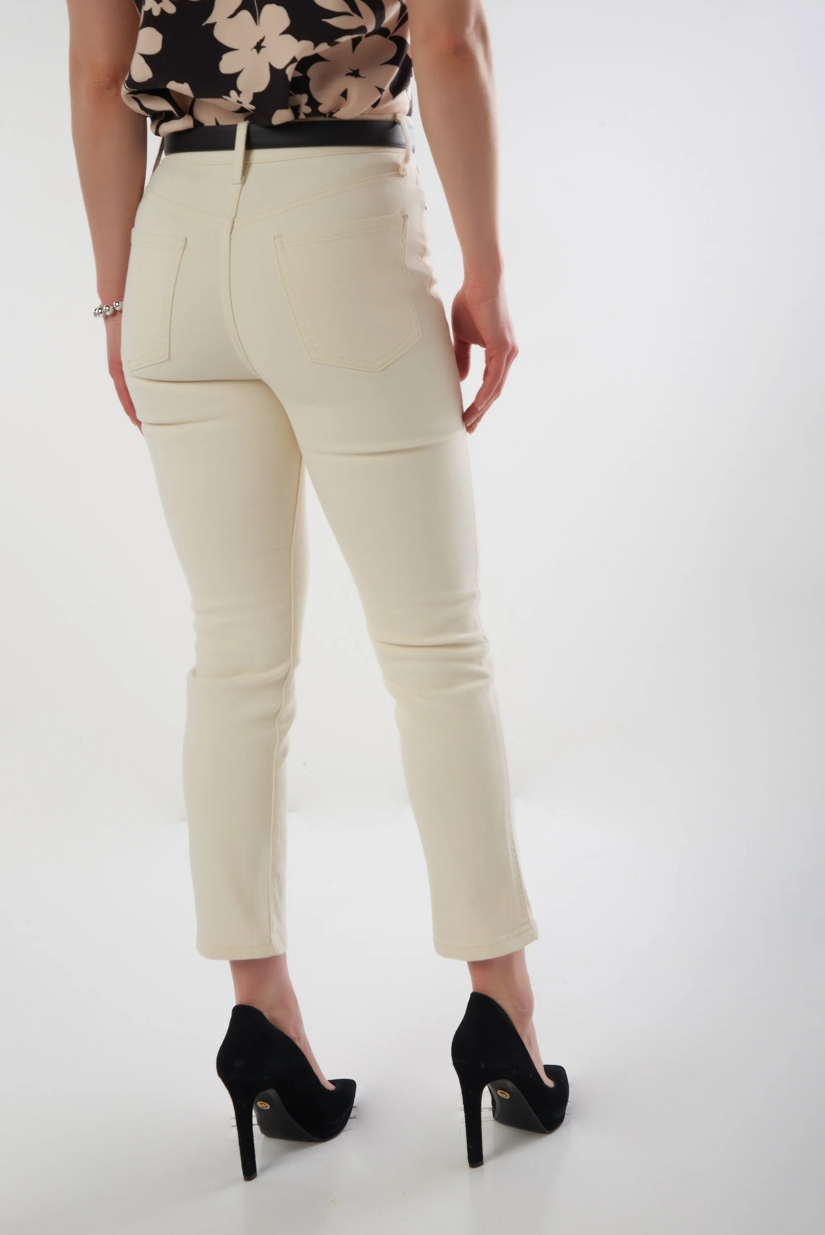 Pantalon capri en denim - CJ40616F17Z1 - (E-C12) - Image 3