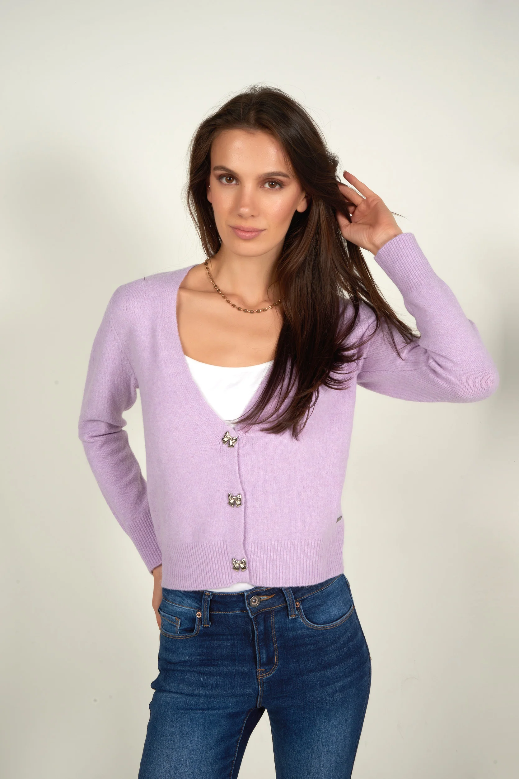 Cardigan avec boutons en boucle - CLO - (E-B4) - Image 10