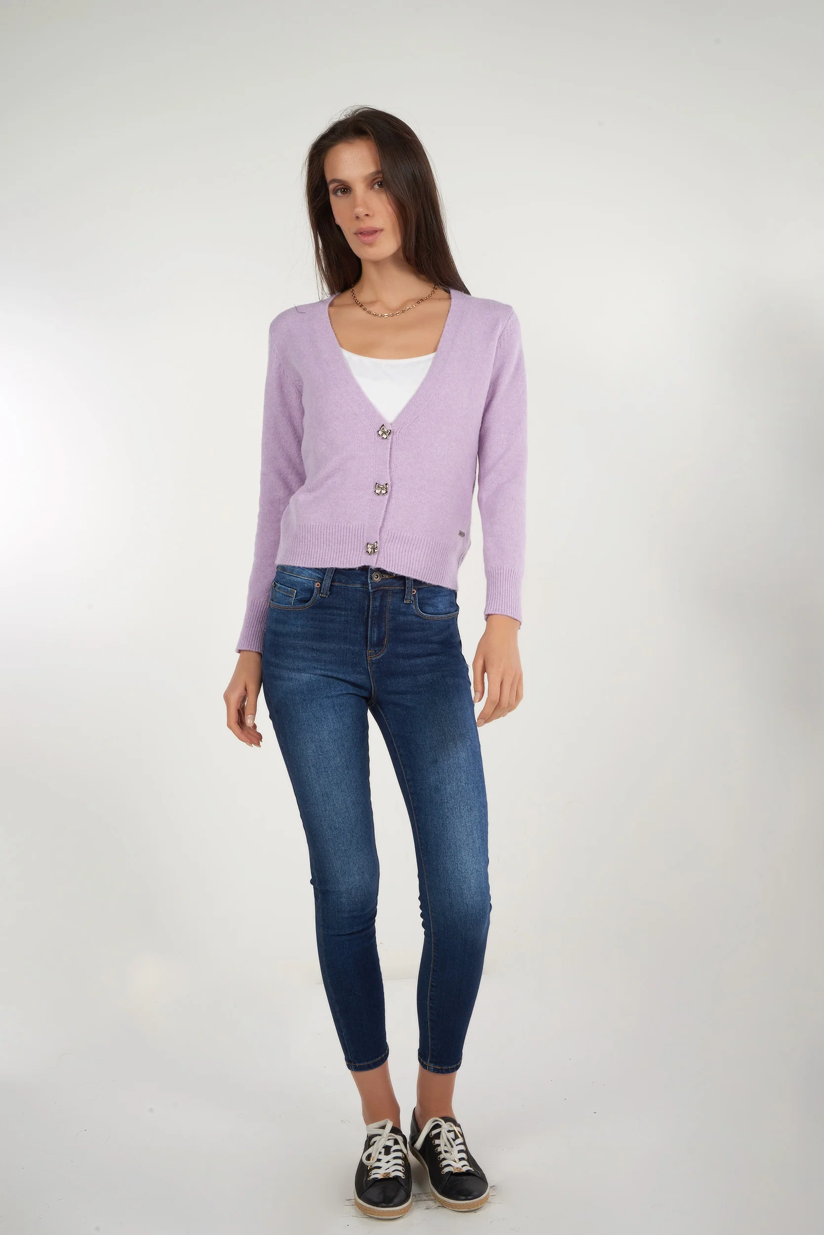 Cardigan avec boutons en boucle - CLO - (E-B4) - Image 11